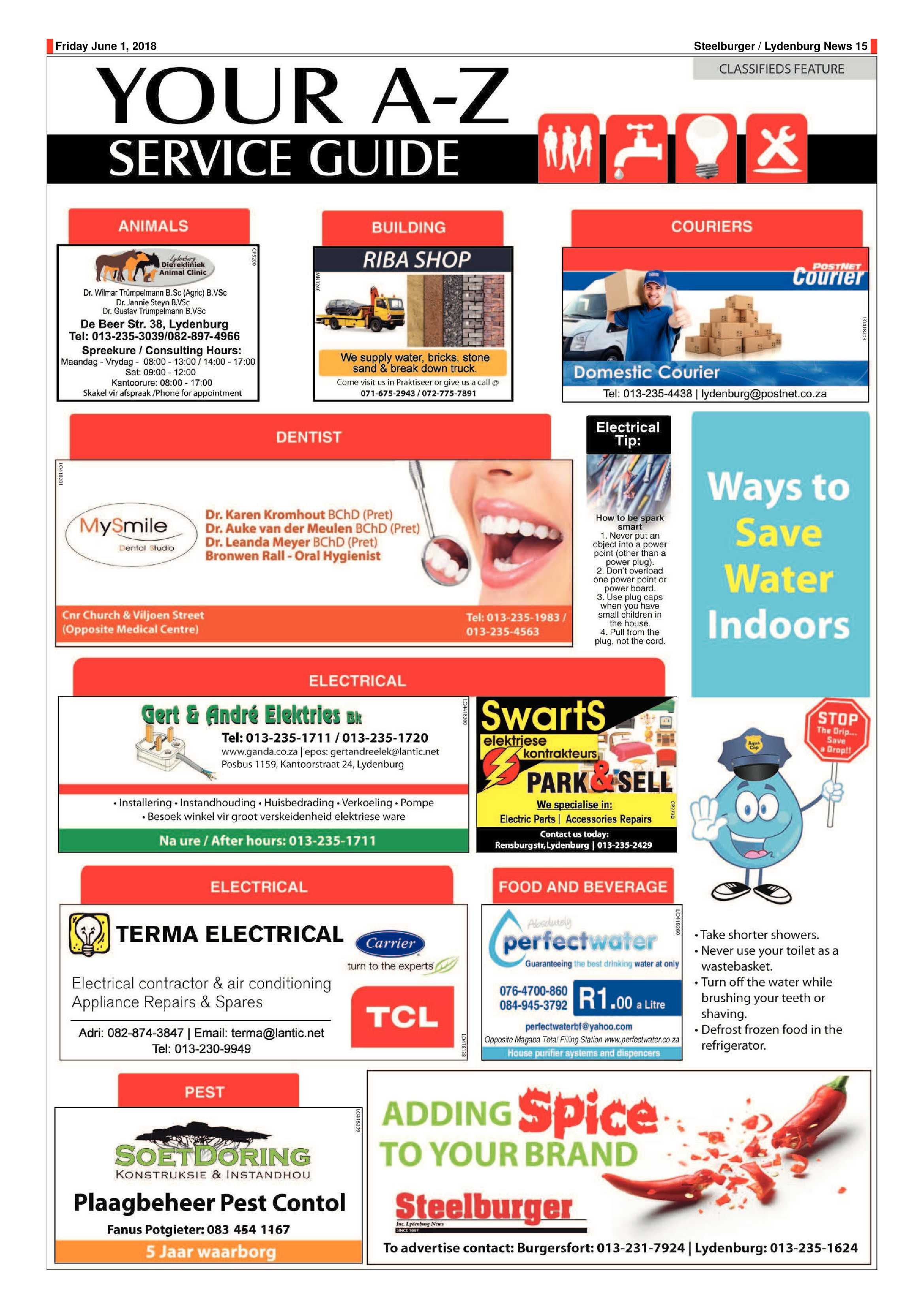 Steelburger News 1 June 2018 page 15