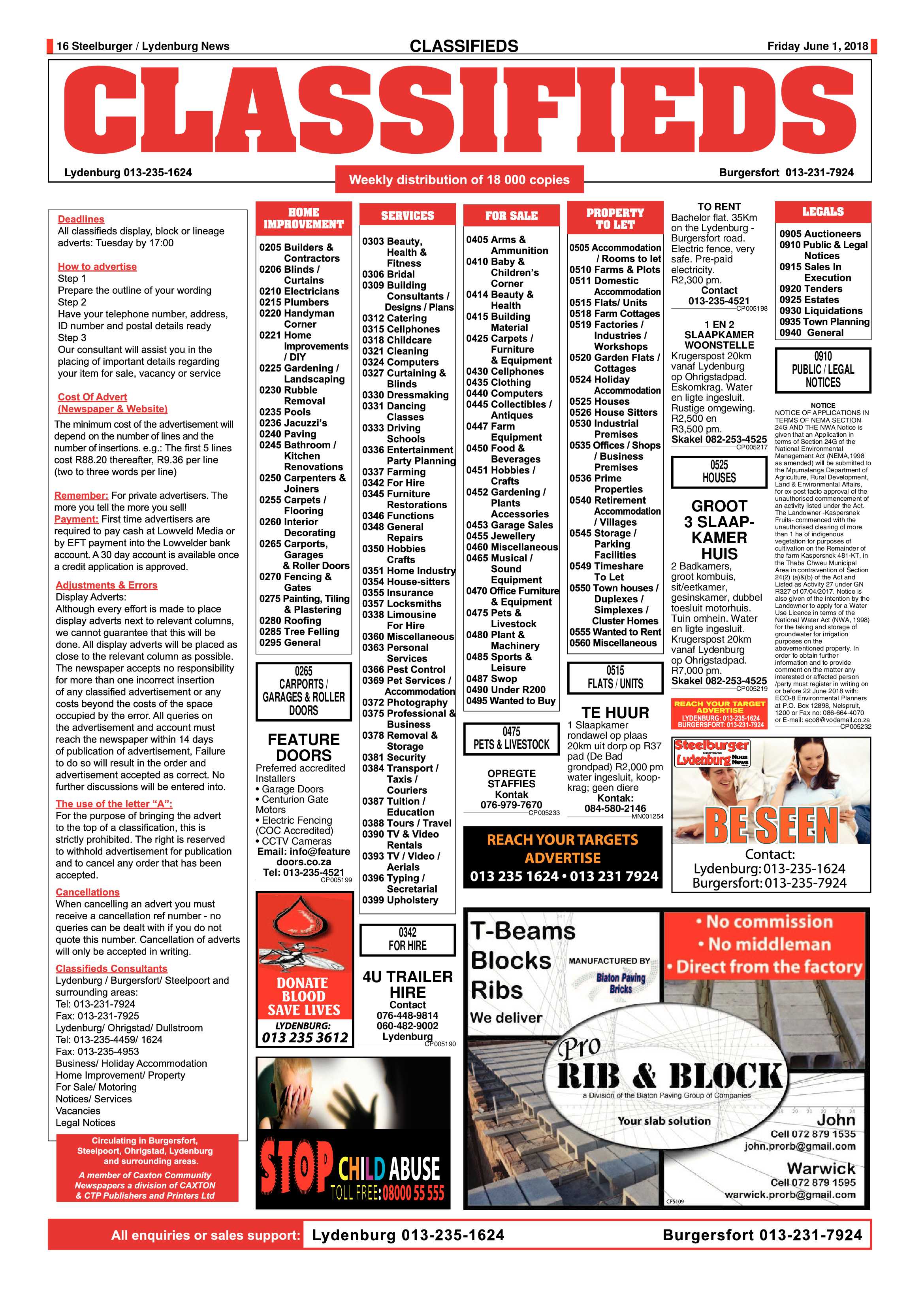 Steelburger News 1 June 2018 page 16