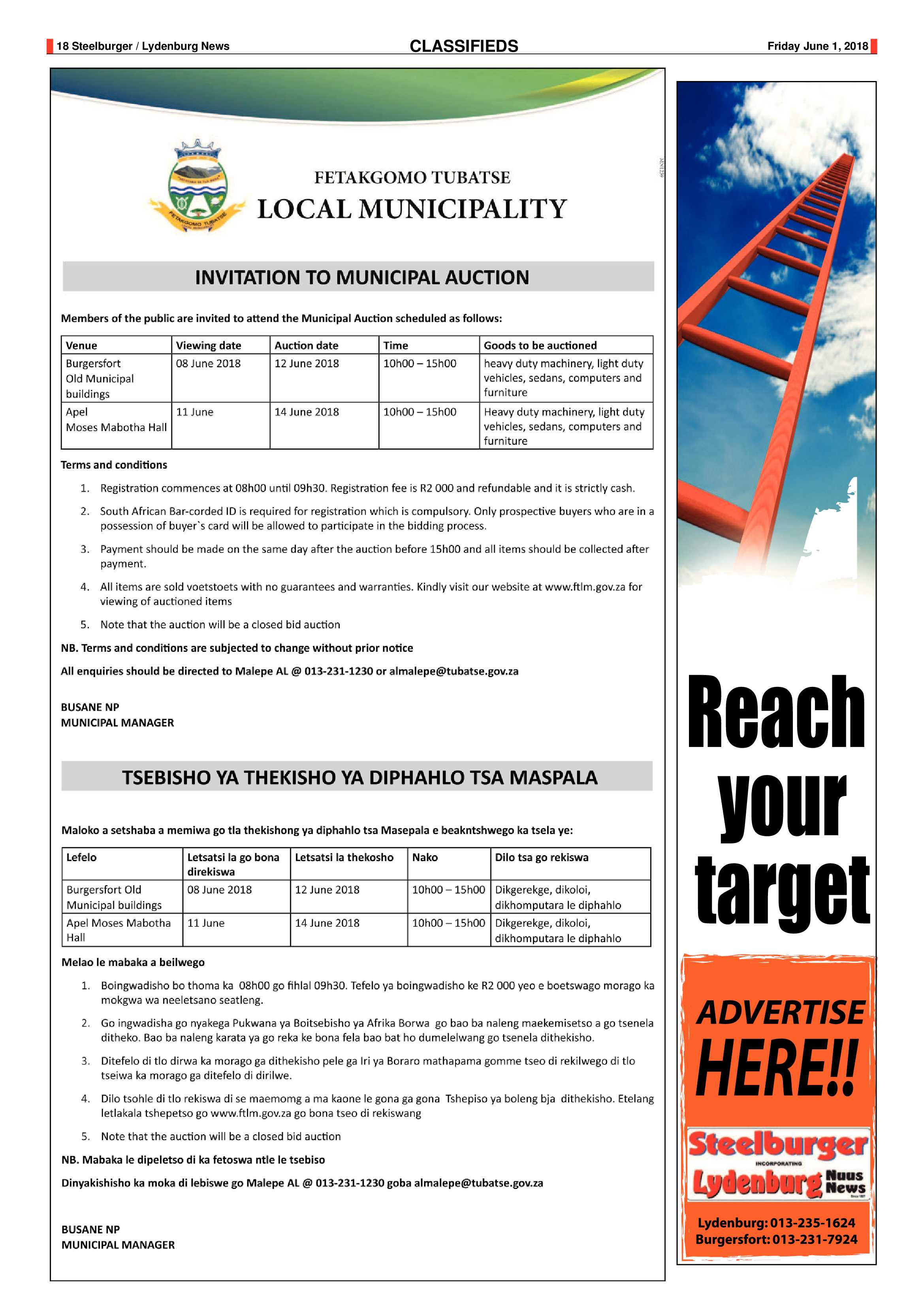 Steelburger News 1 June 2018 page 18