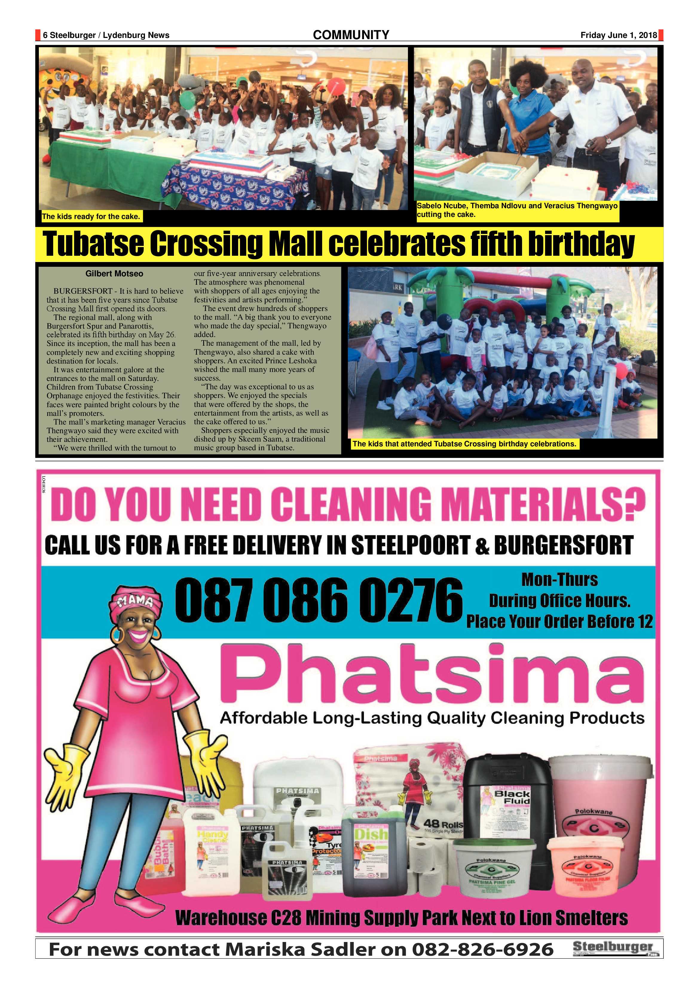Steelburger News 1 June 2018 page 6