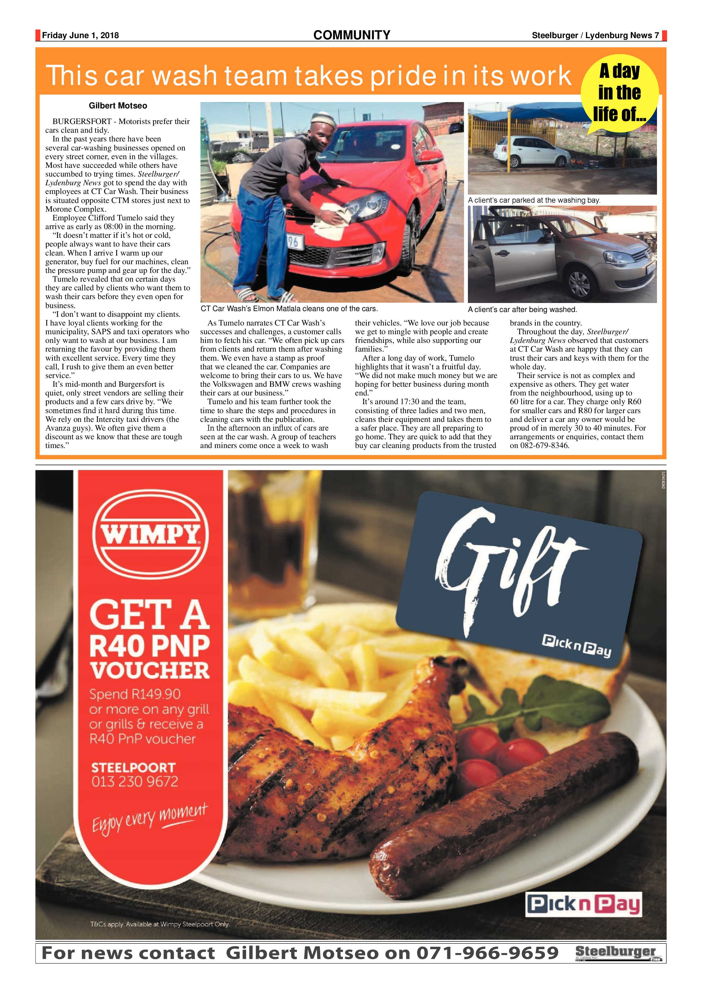 Steelburger News 1 June 2018 page 7