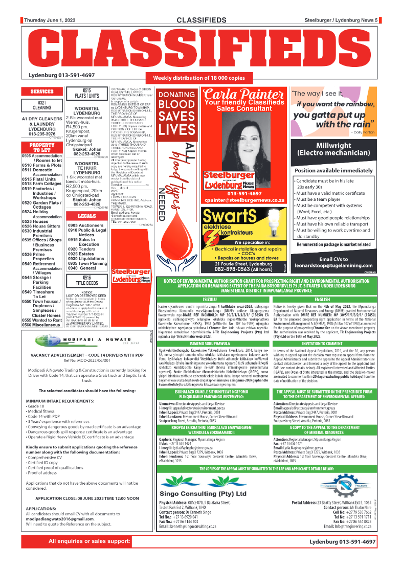 Steelburger News 1 June 2023 page 5