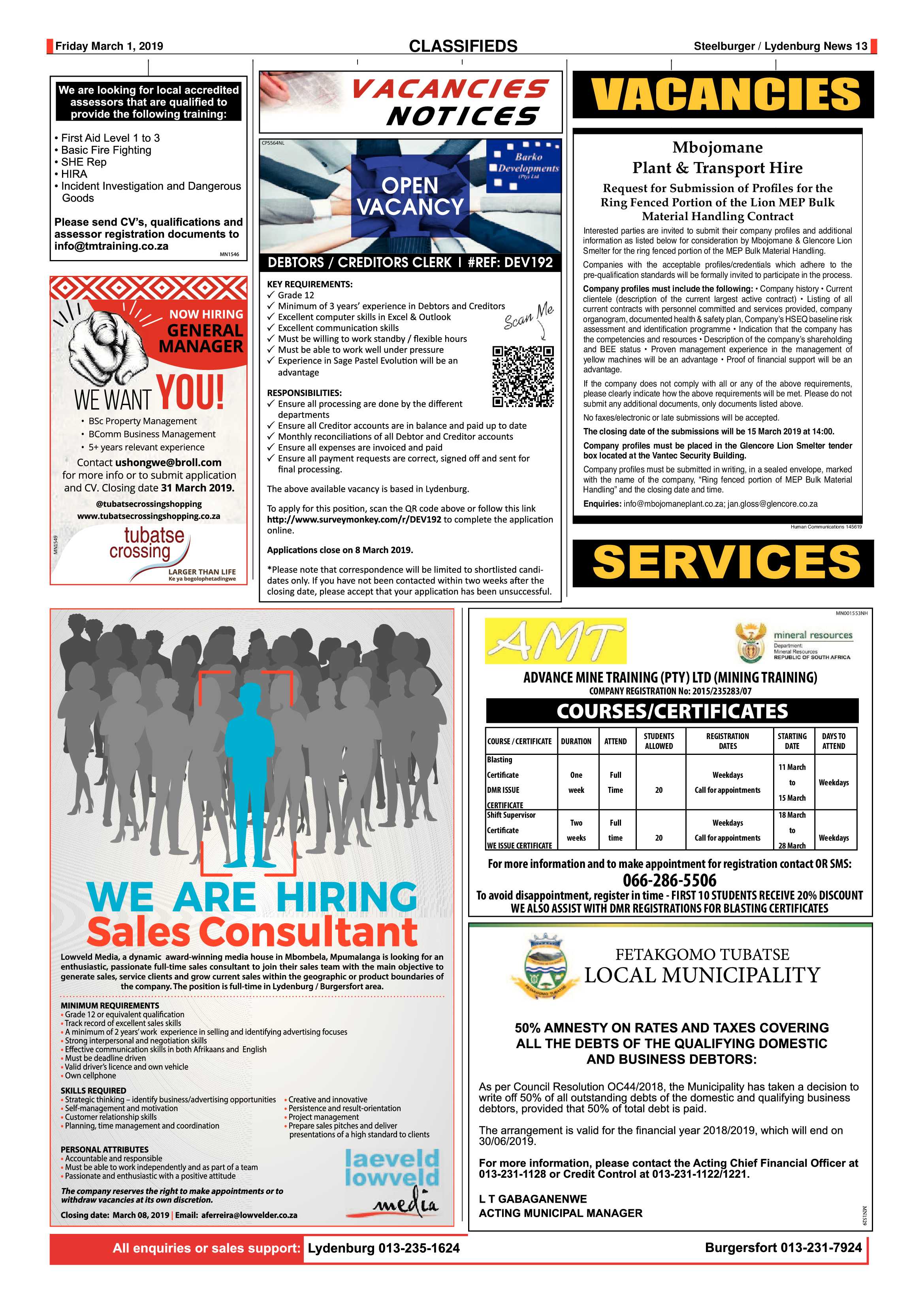 Steelburger News 1 March 2019 page 13