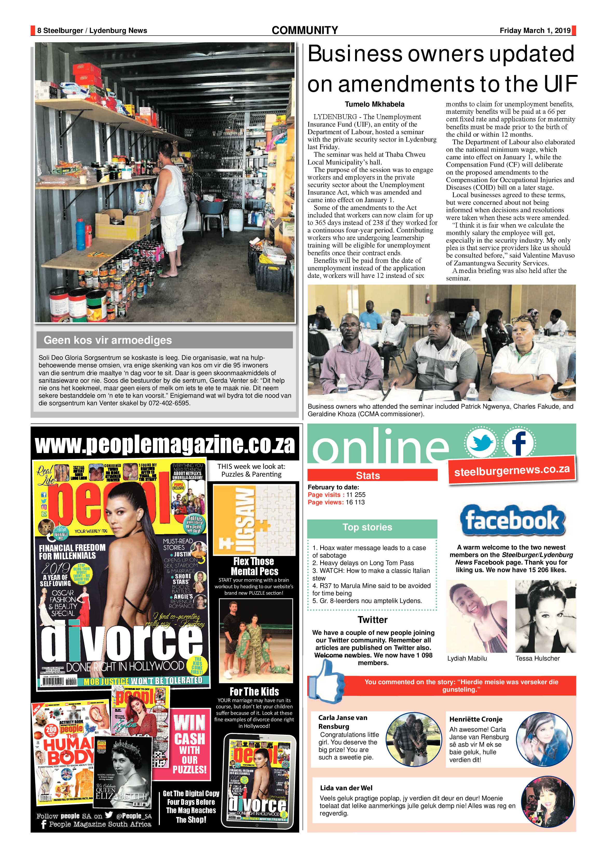 Steelburger News 1 March 2019 page 8