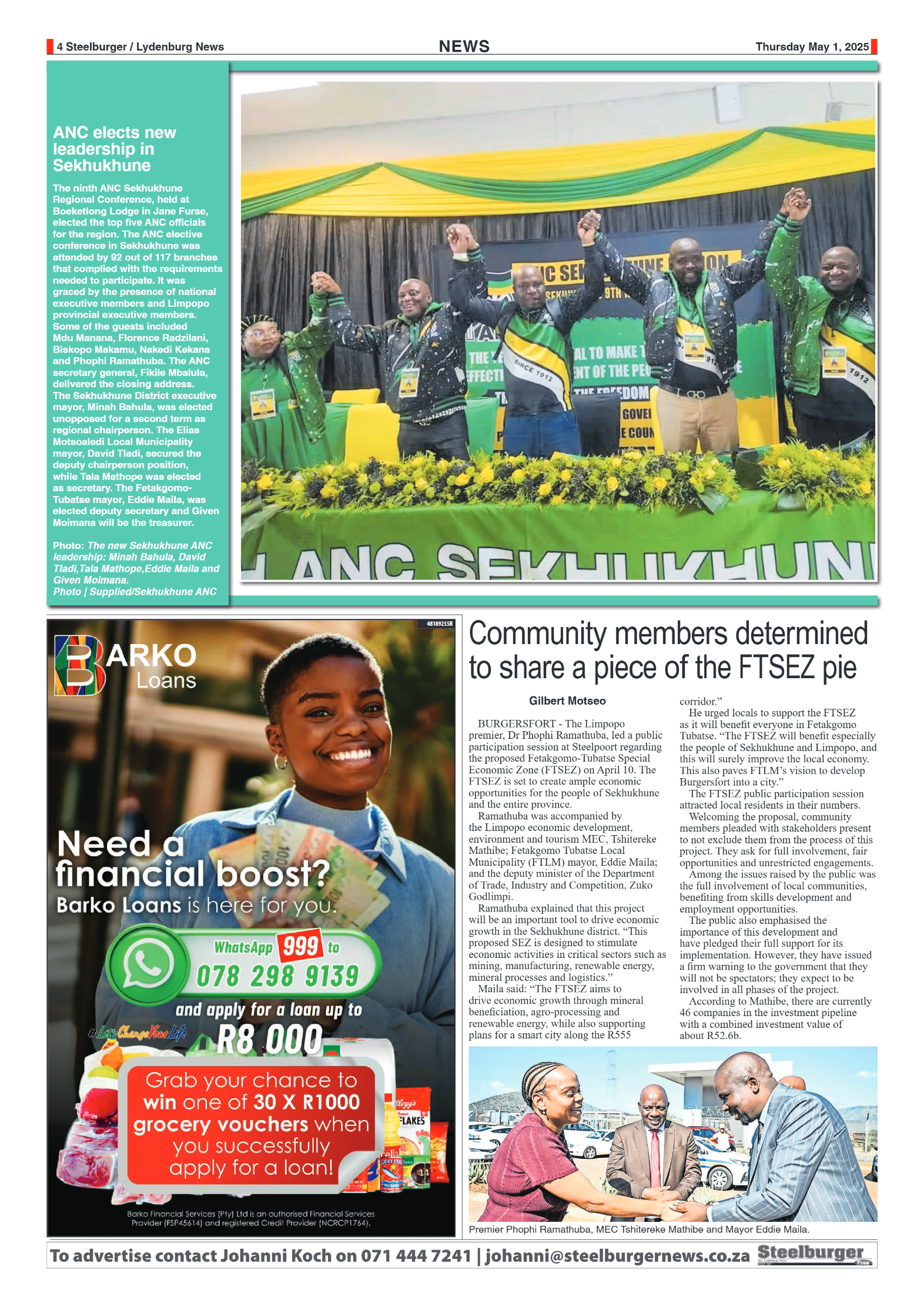 Steelburger News 1 May 2025 page 4