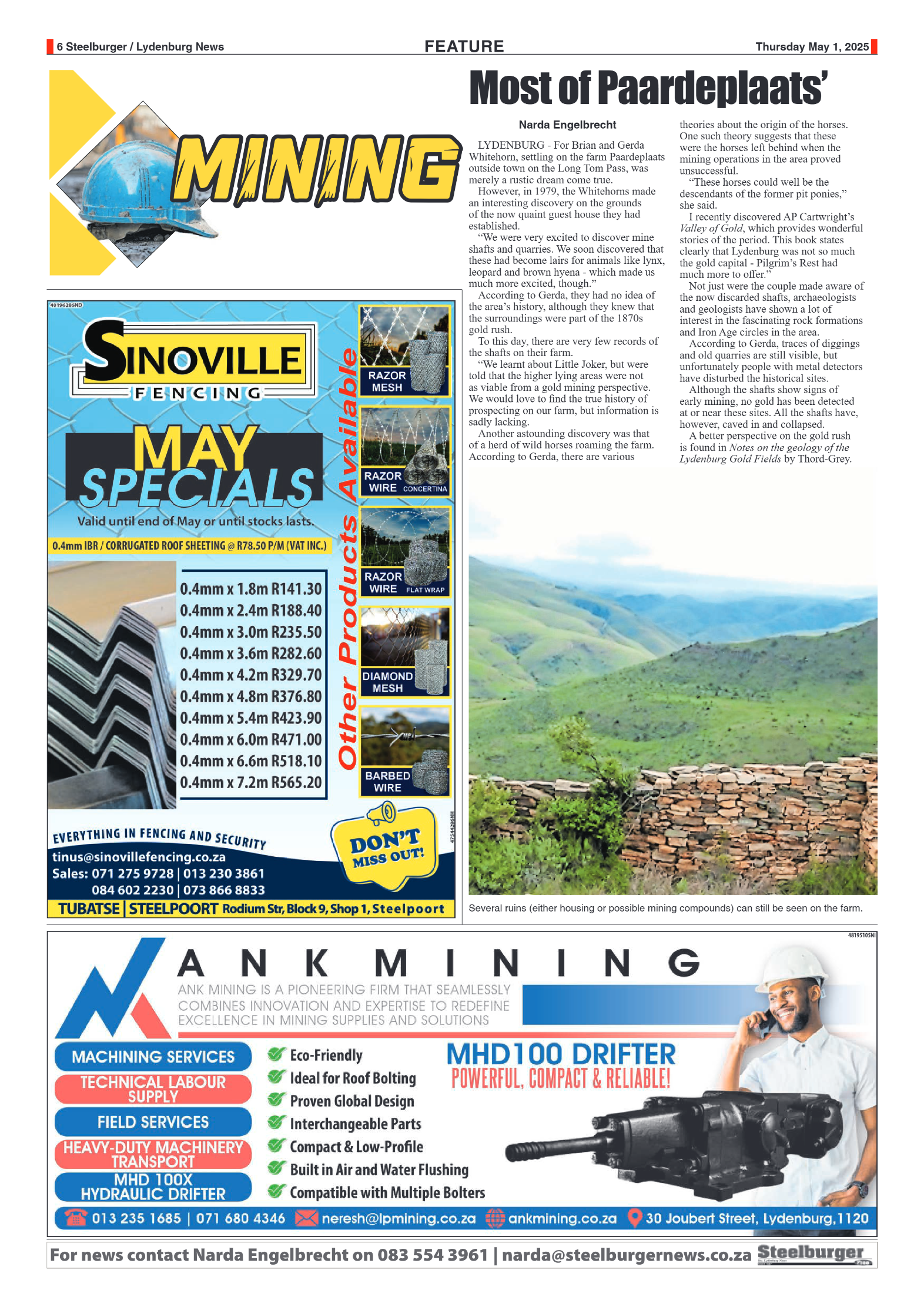 Steelburger News 1 May 2025 page 6