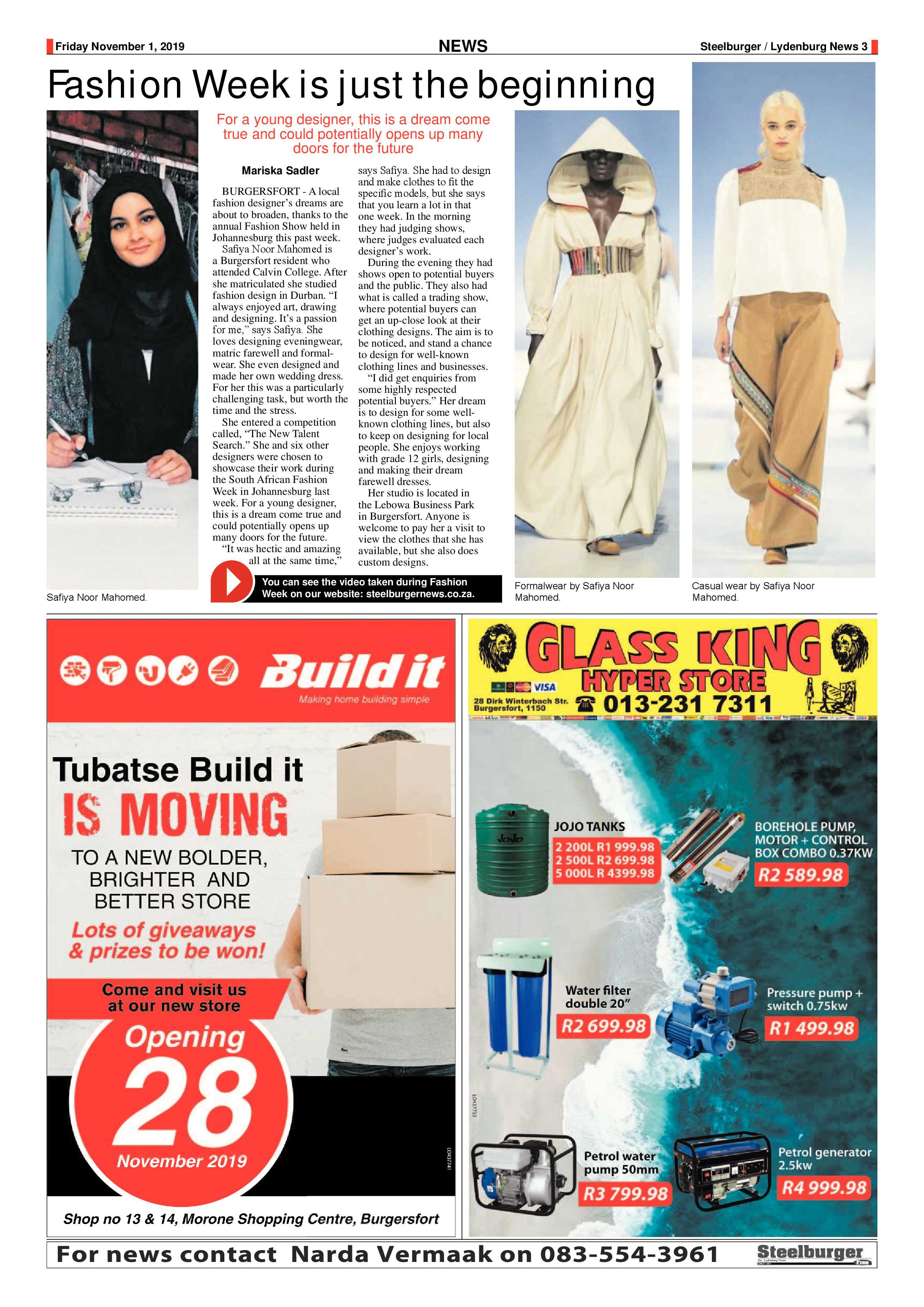 Steelburger News 1 November 2019 page 3