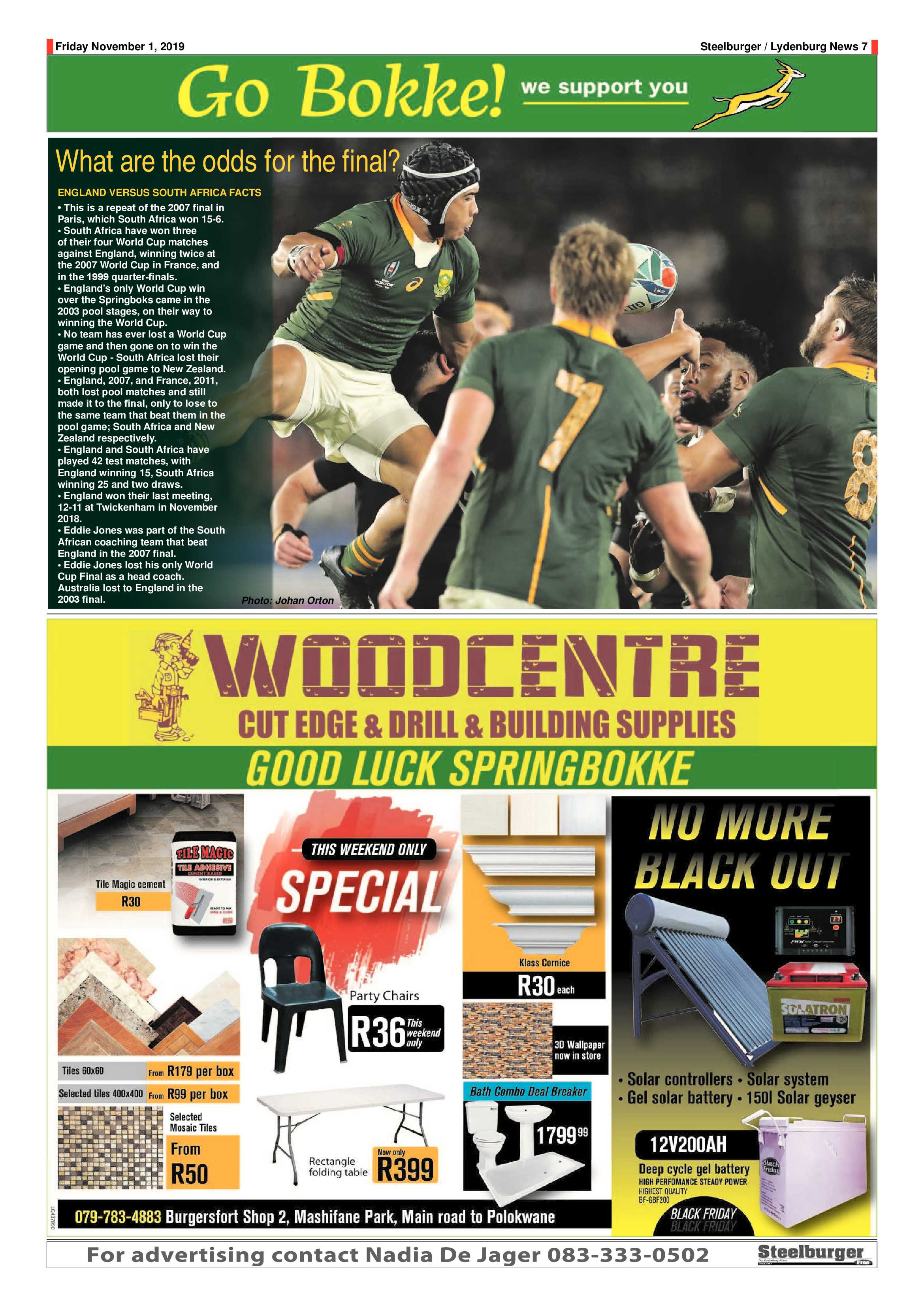 Steelburger News 1 November 2019 page 7