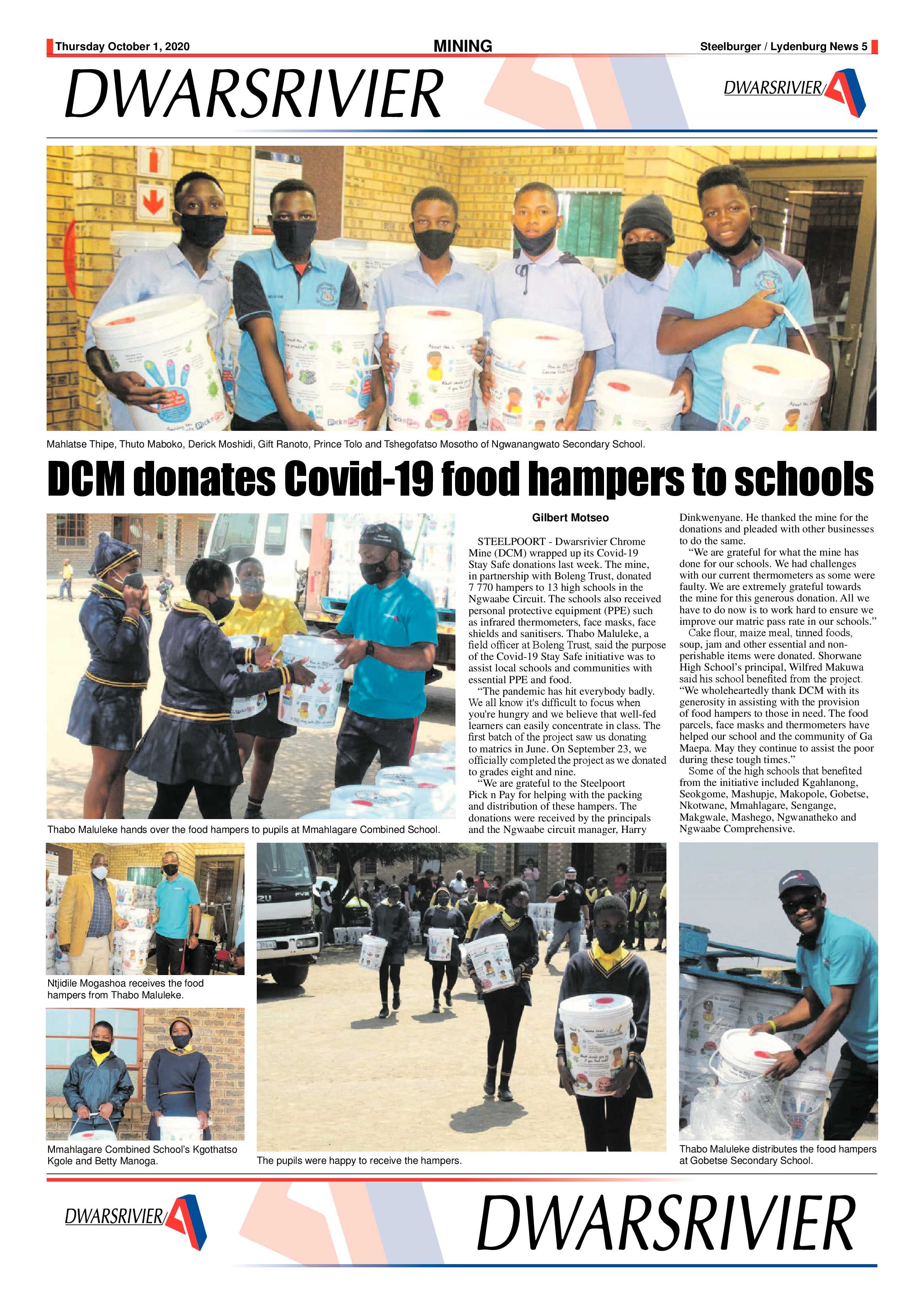 Steelburger News 1 October 2020 page 5