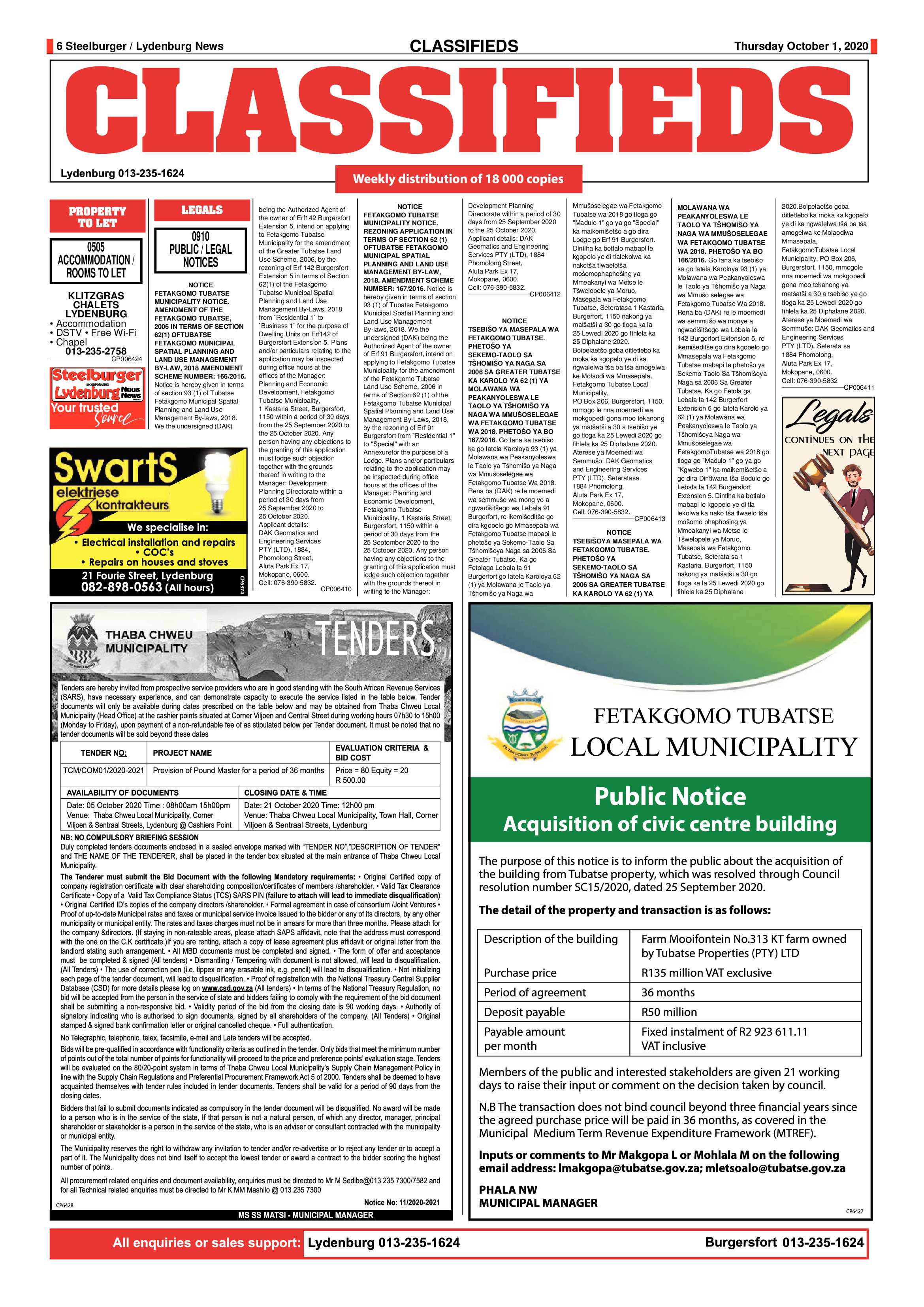 Steelburger News 1 October 2020 page 6