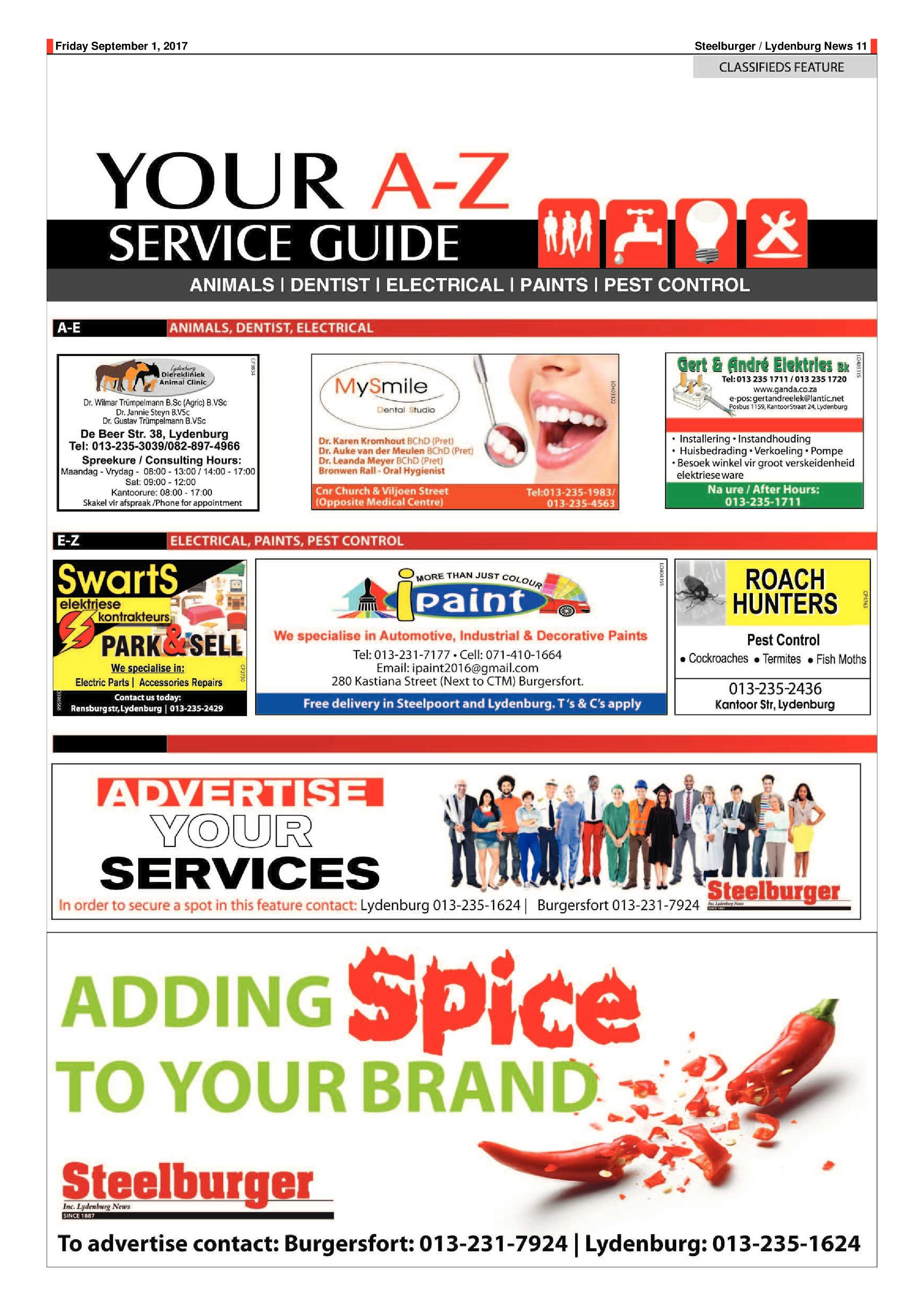 Steelburger News 1 September 2017 page 11