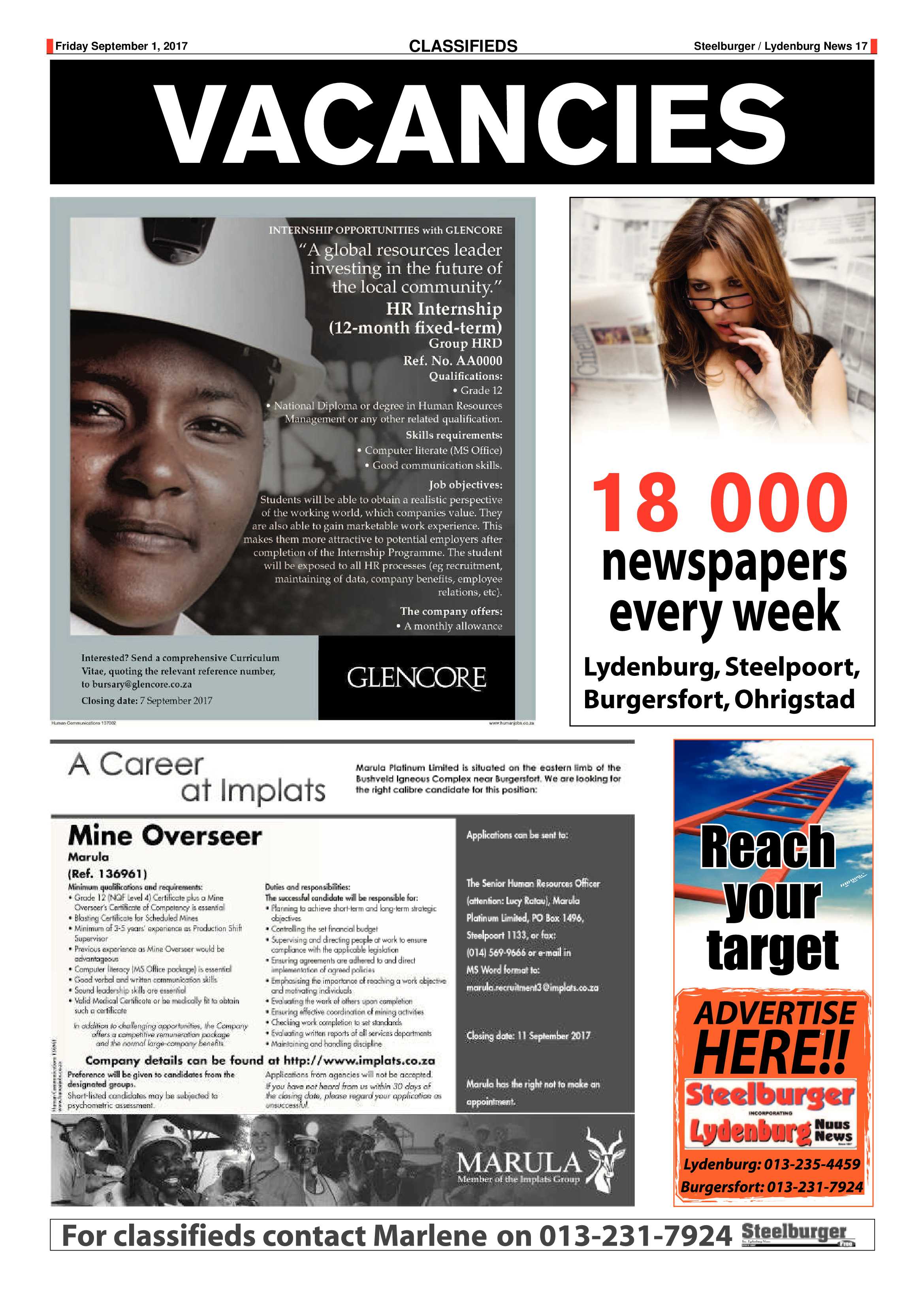 Steelburger News 1 September 2017 page 17