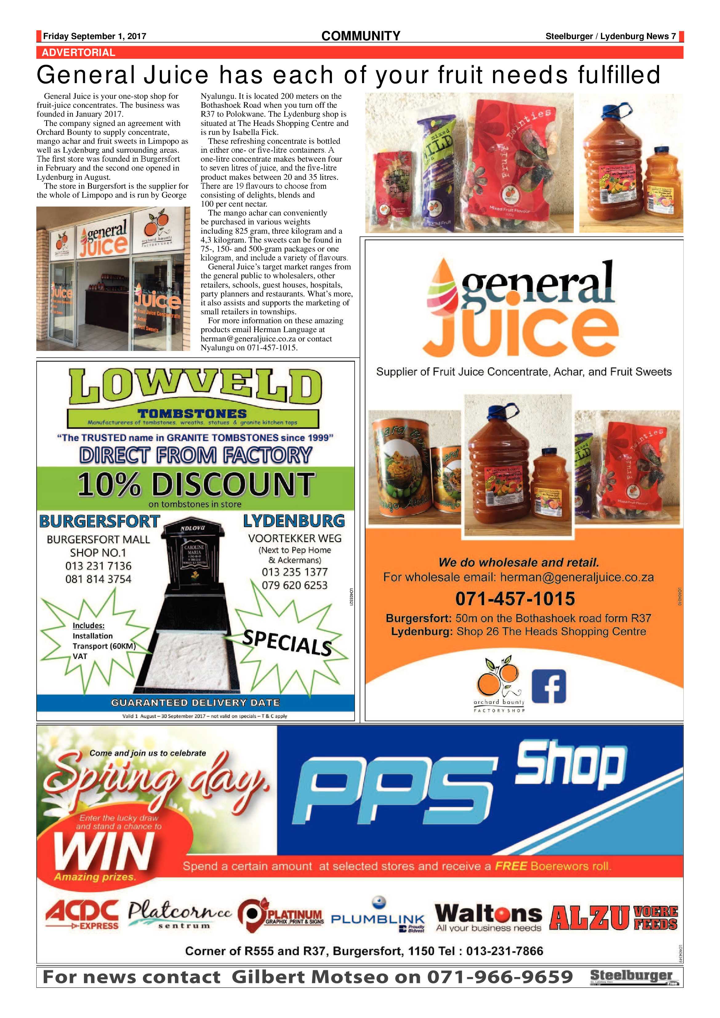 Steelburger News 1 September 2017 page 7