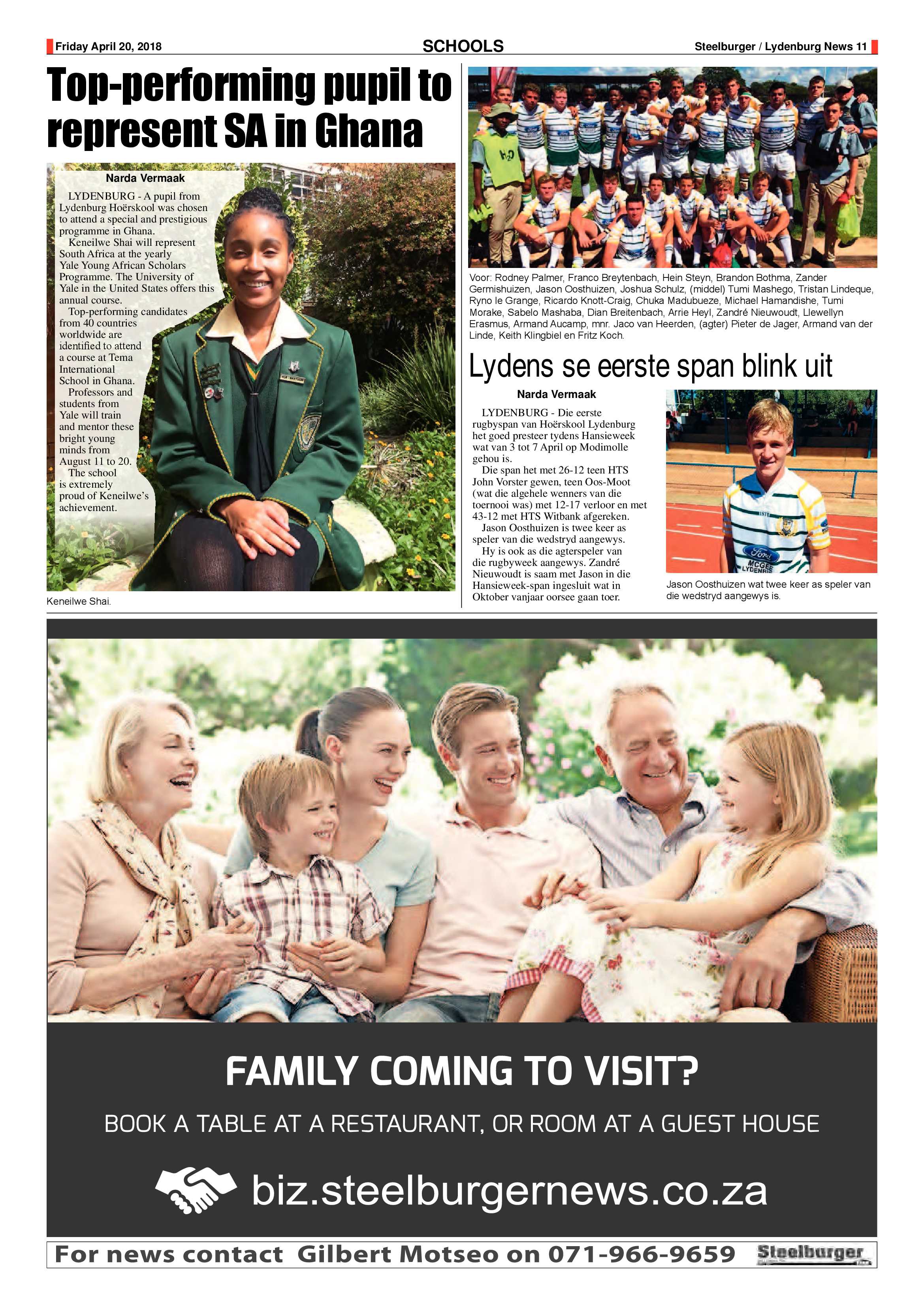 Steelburger News 20 April 2018 page 11