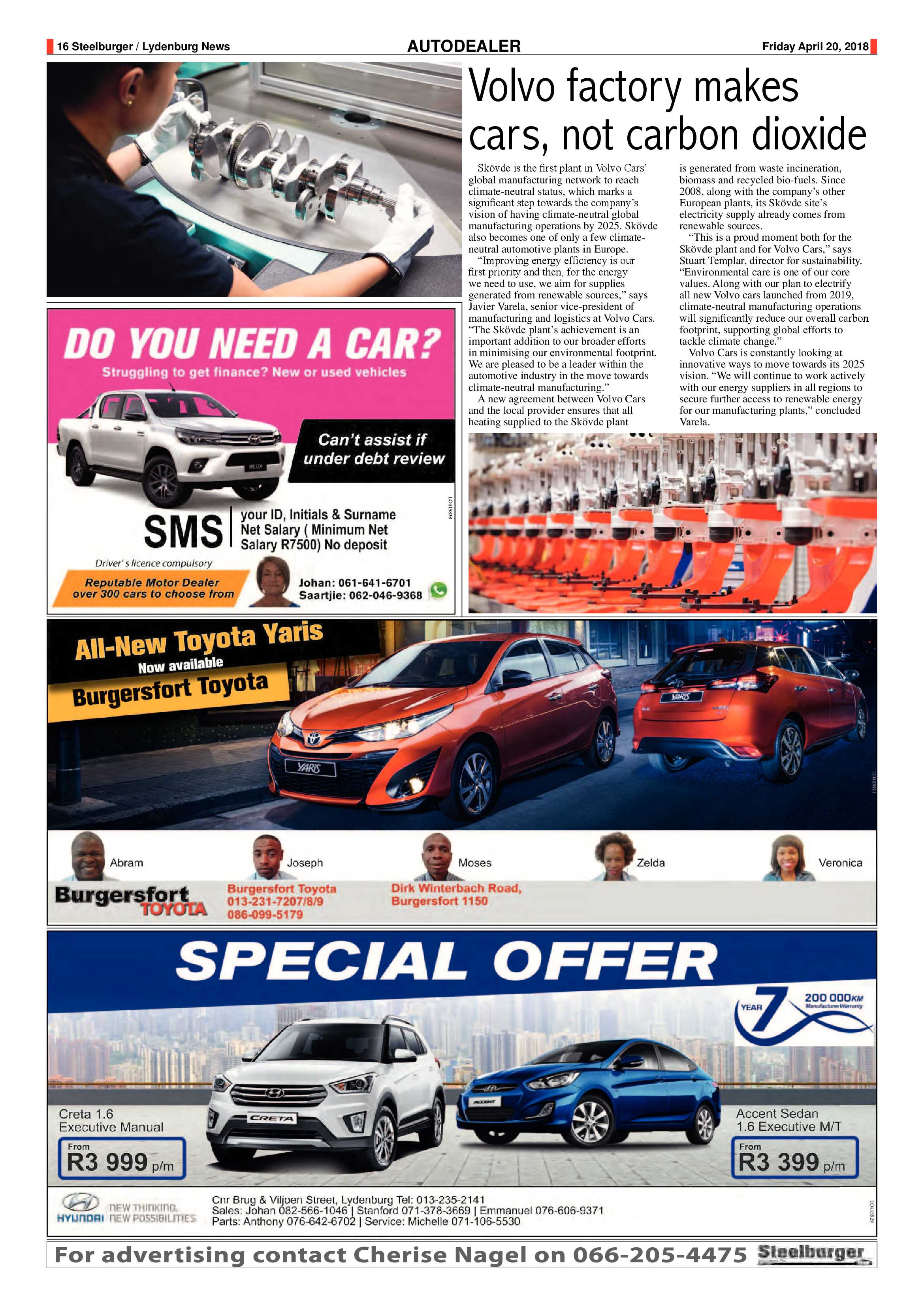 Steelburger News 20 April 2018 page 16