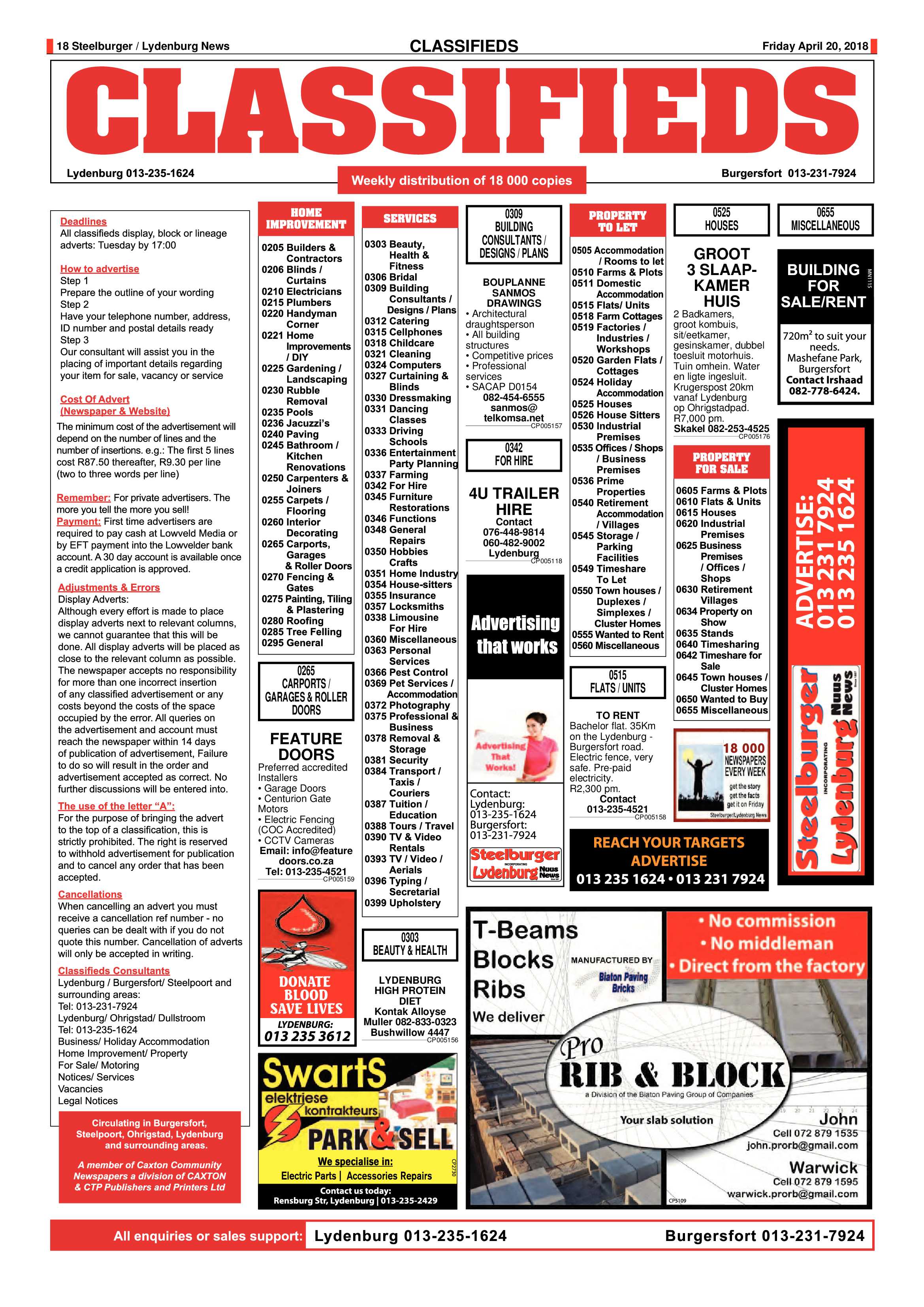 Steelburger News 20 April 2018 page 18