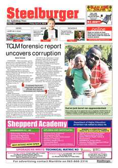 Steelburger News 20 April 2018