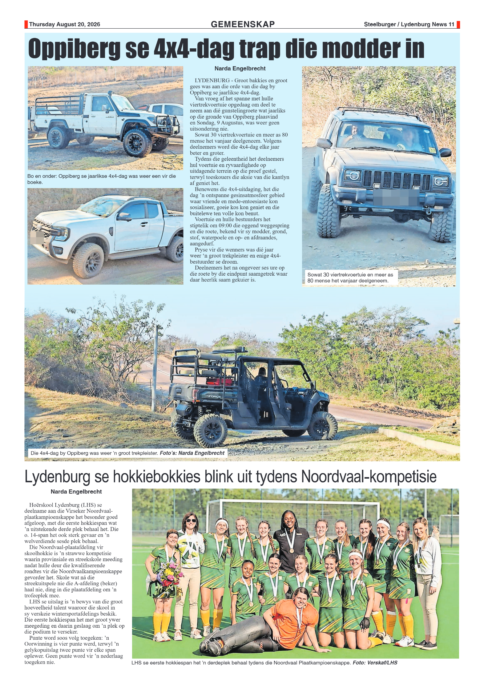 Steelburger News 20 August 2026 page 11
