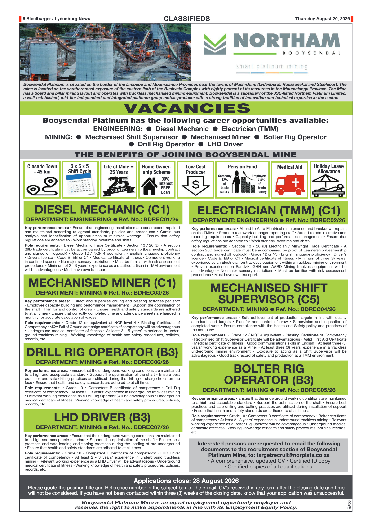Steelburger News 20 August 2026 page 8