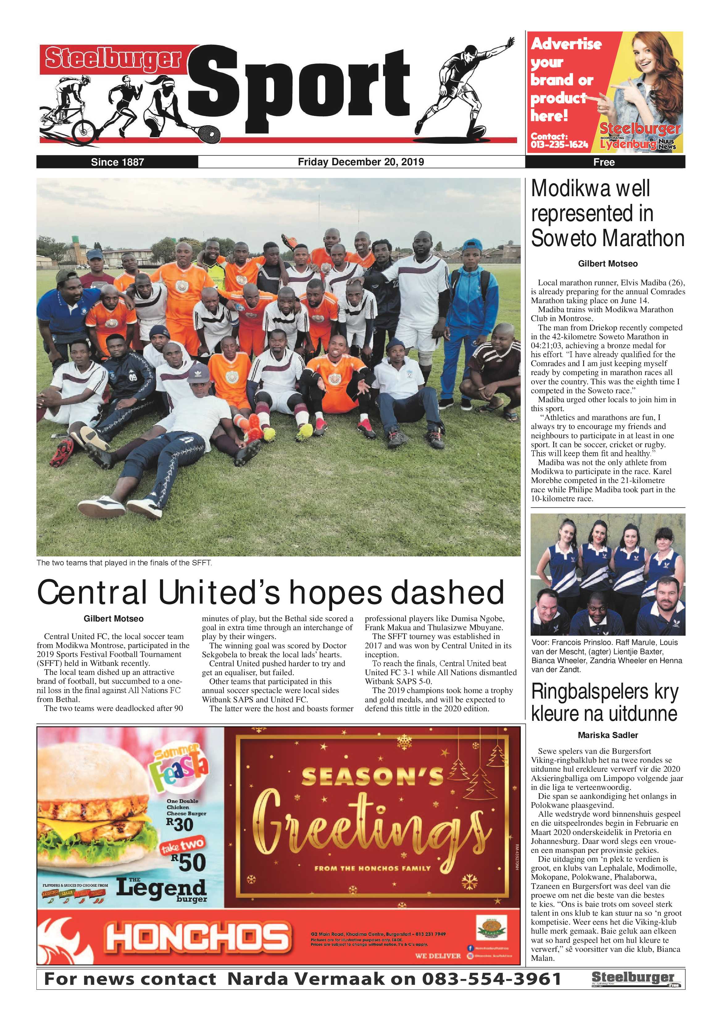 Steelburger News 20 December 2019 page 12