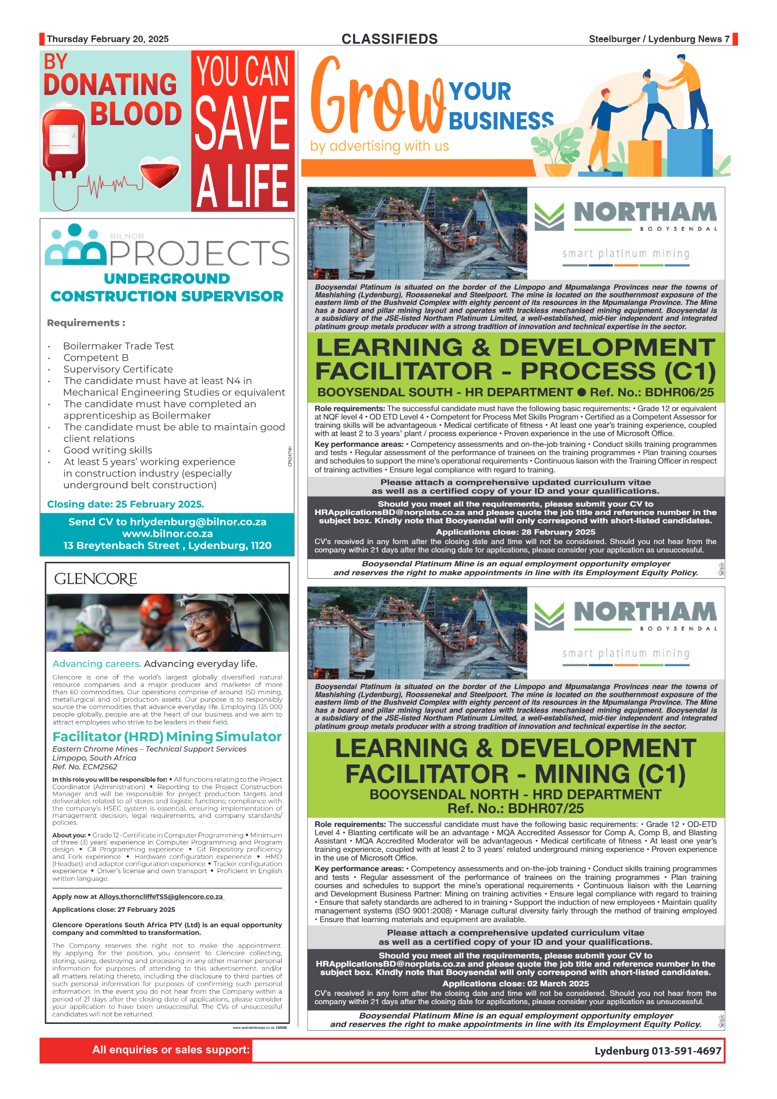 Steelburger News 20 February 2025 page 7