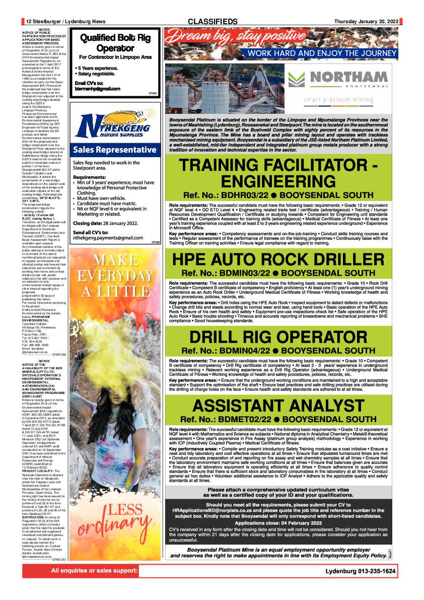 Steelburger News 20 January 2022 page 12