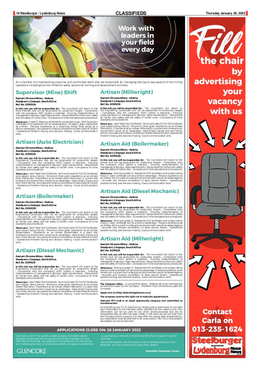 Steelburger News 20 January 2022 page 14