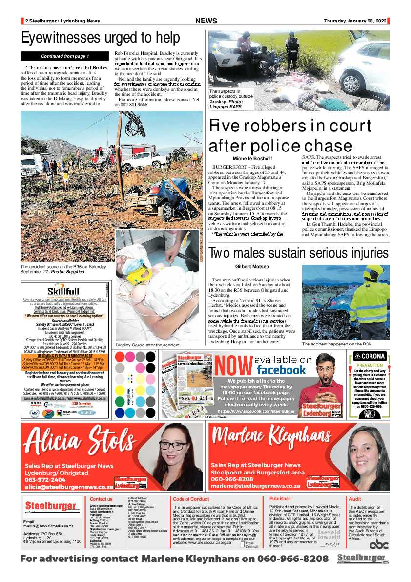 Steelburger News 20 January 2022 page 2