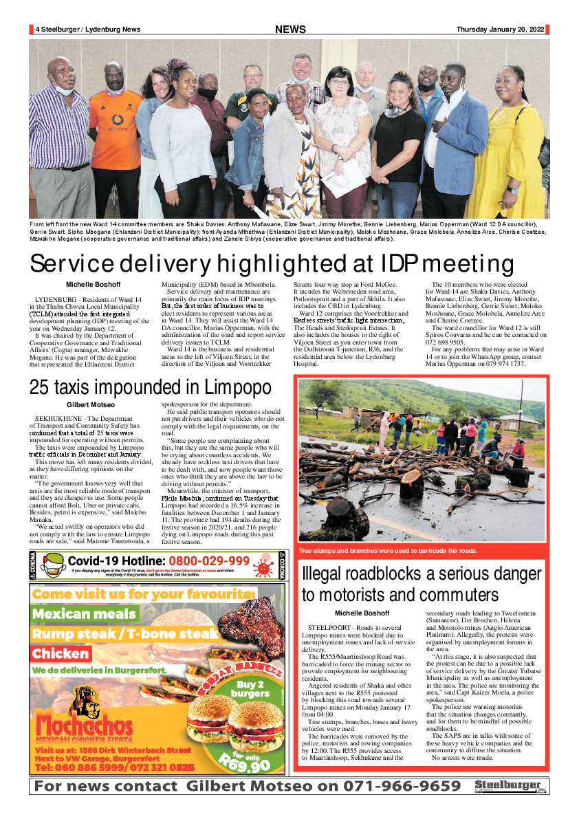 Steelburger News 20 January 2022 page 4