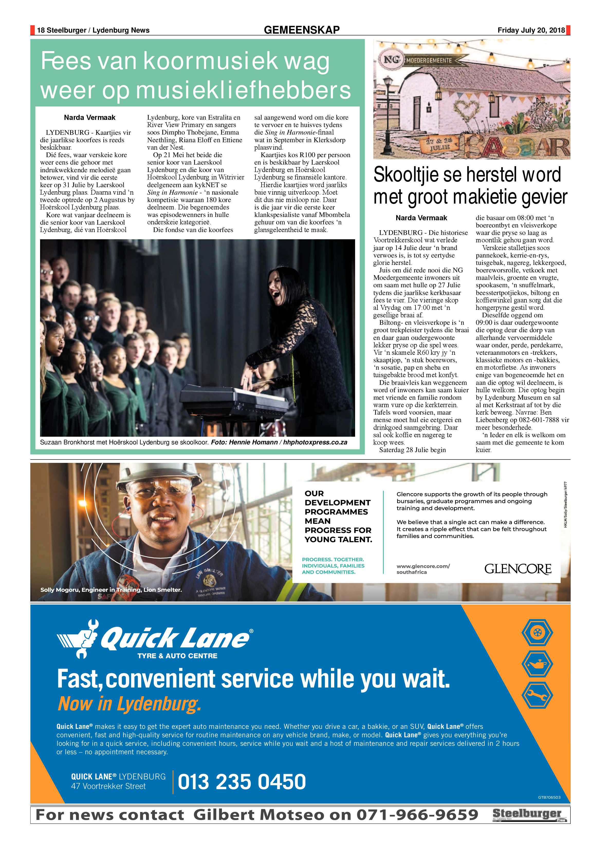 Steelburger News 20 July 2018 page 16