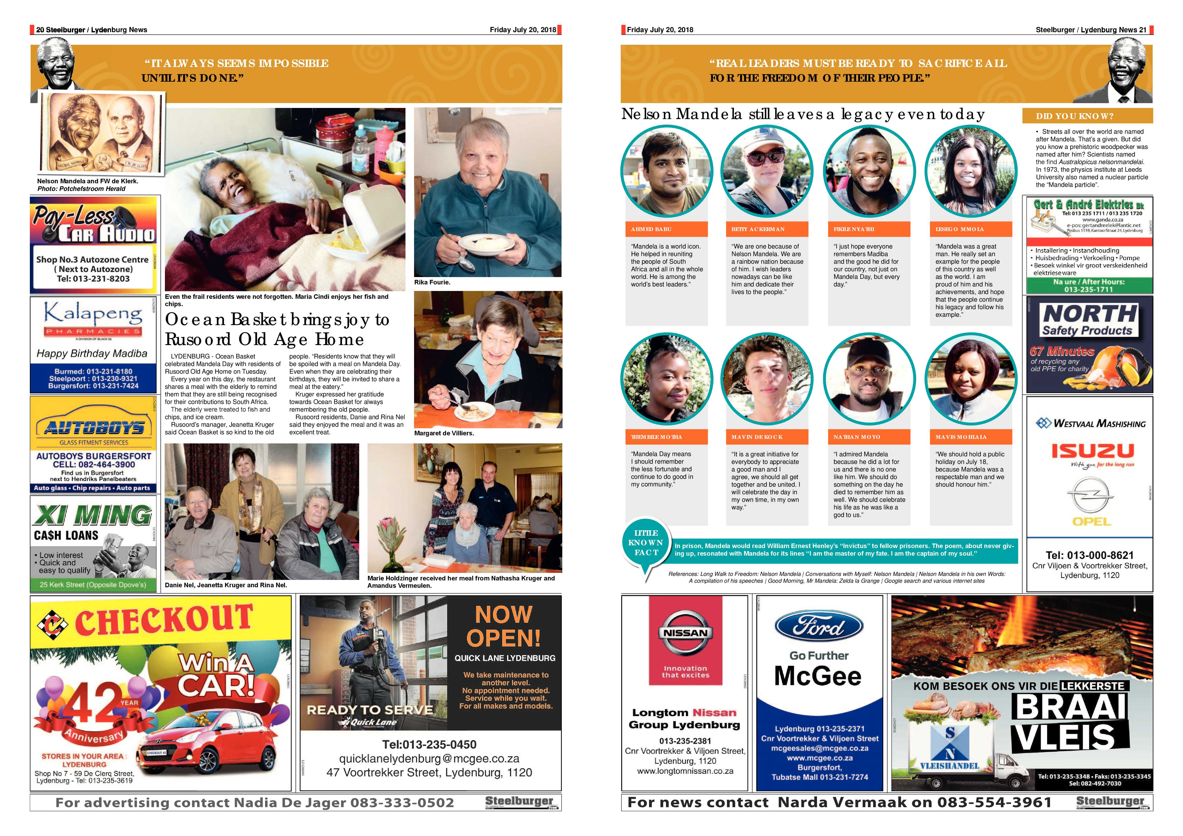 Steelburger News 20 July 2018 page 18
