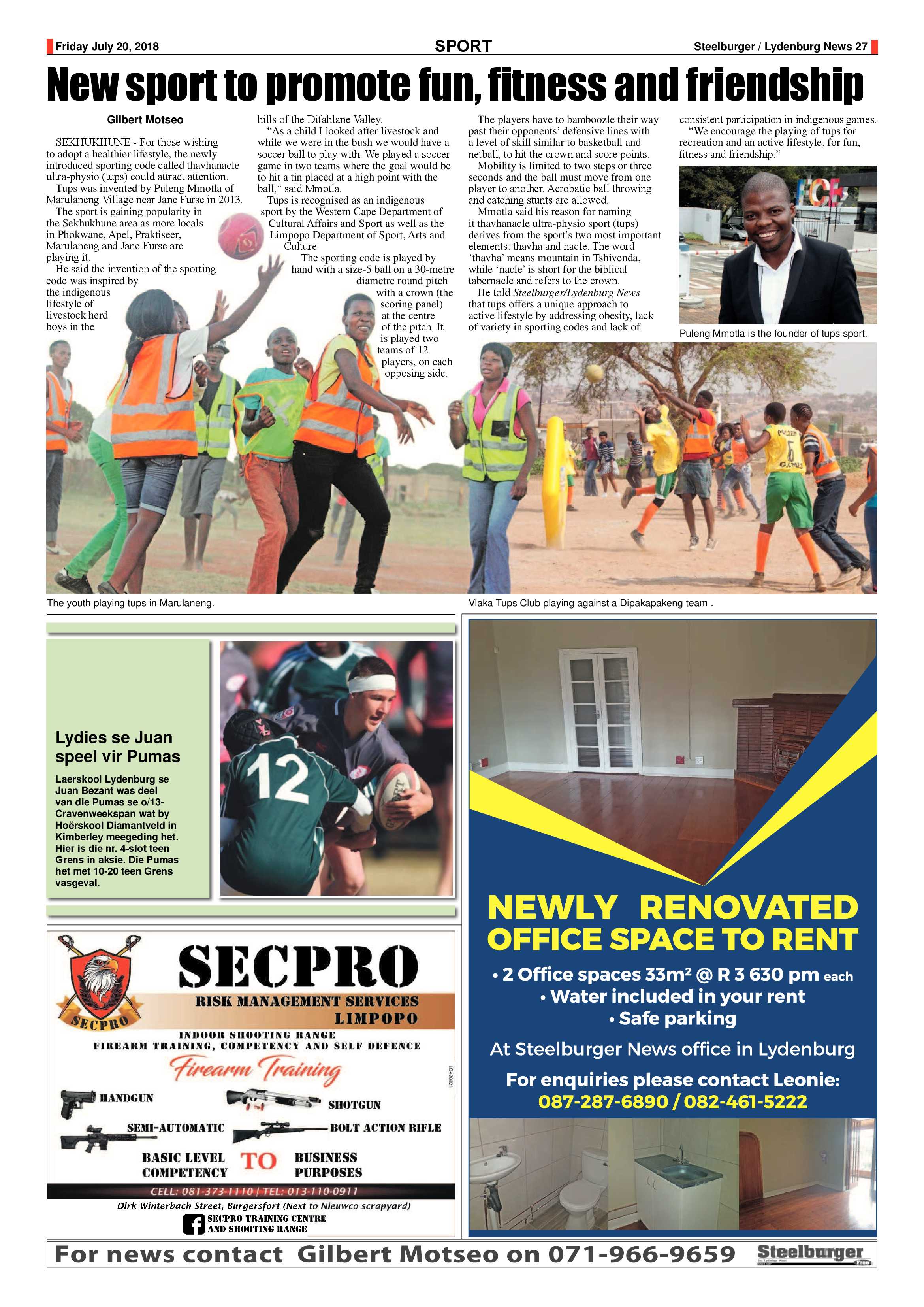 Steelburger News 20 July 2018 page 23