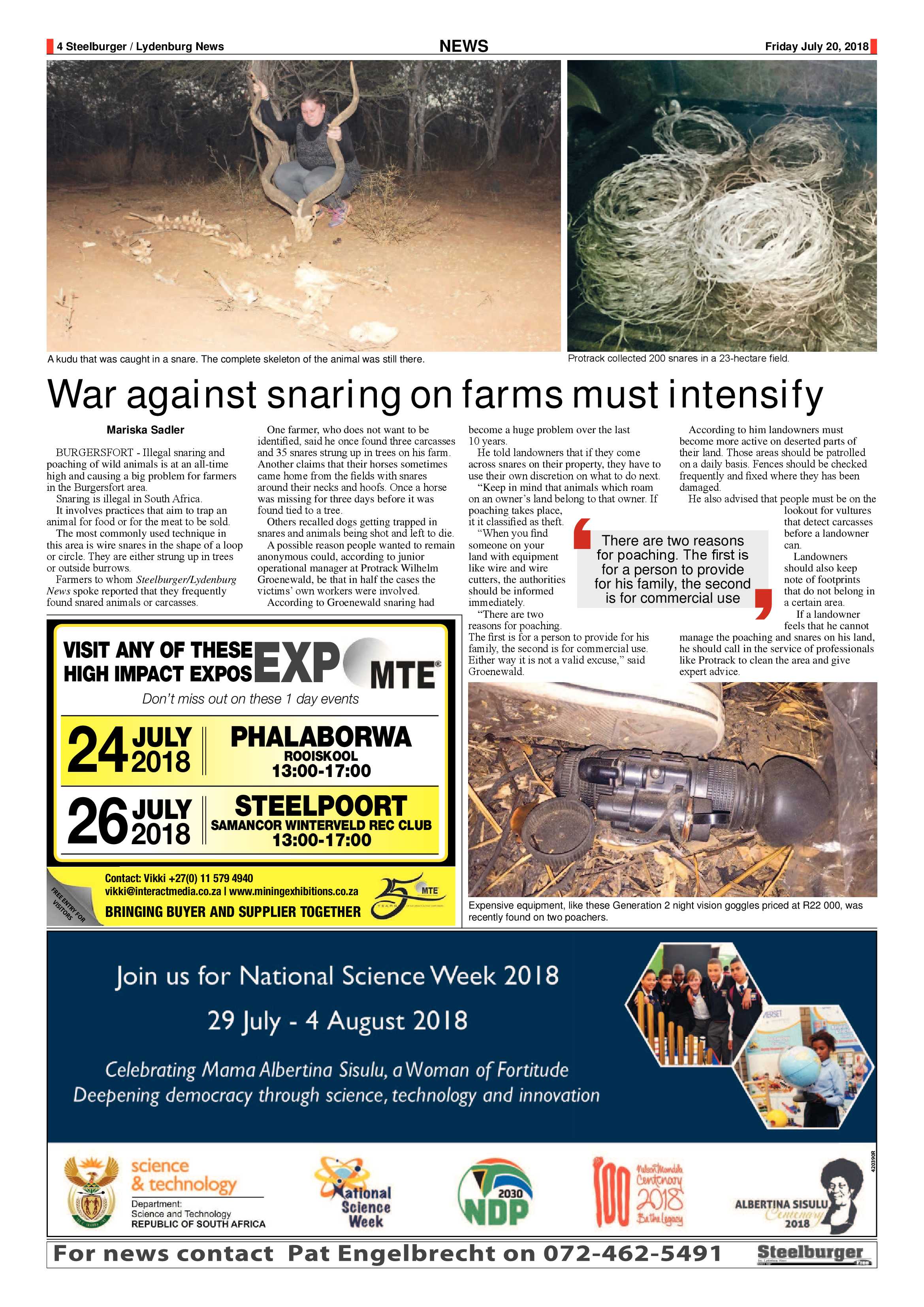 Steelburger News 20 July 2018 page 3