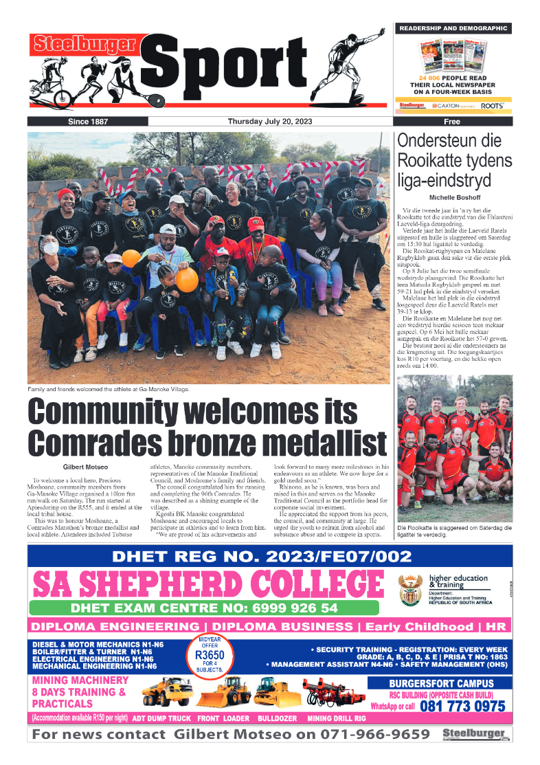 Steelburger News 20 July 2023 page 12