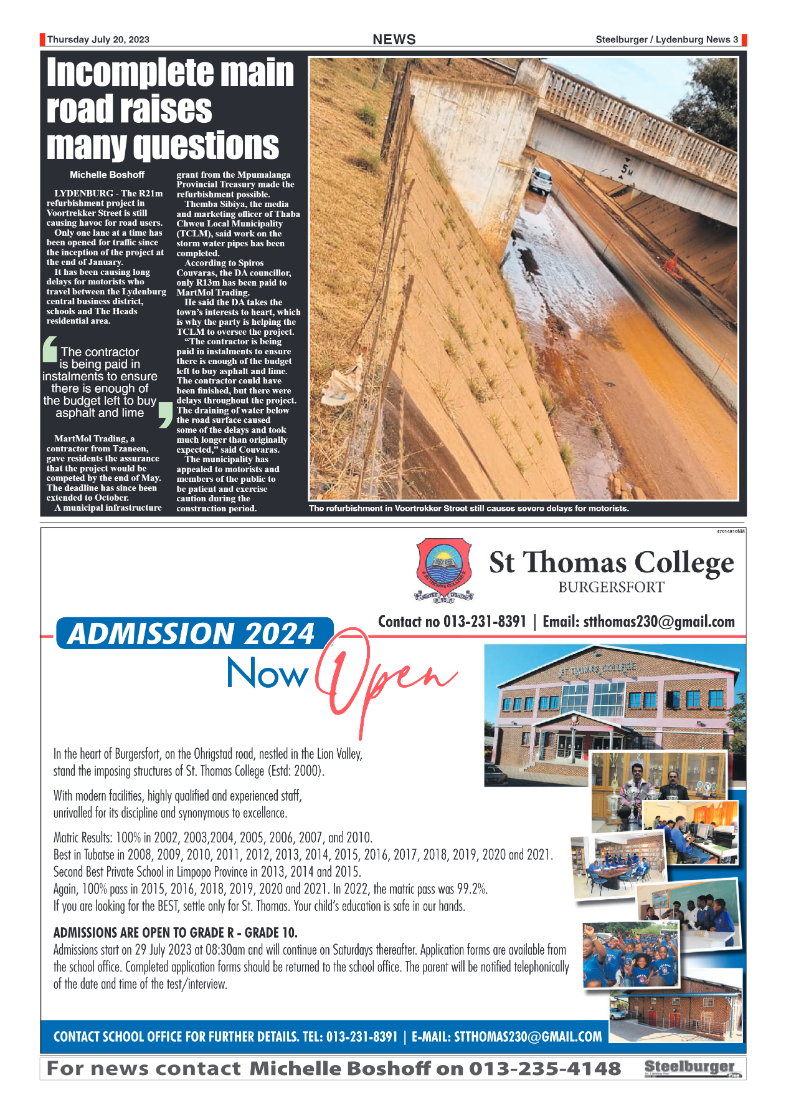 Steelburger News 20 July 2023 page 3