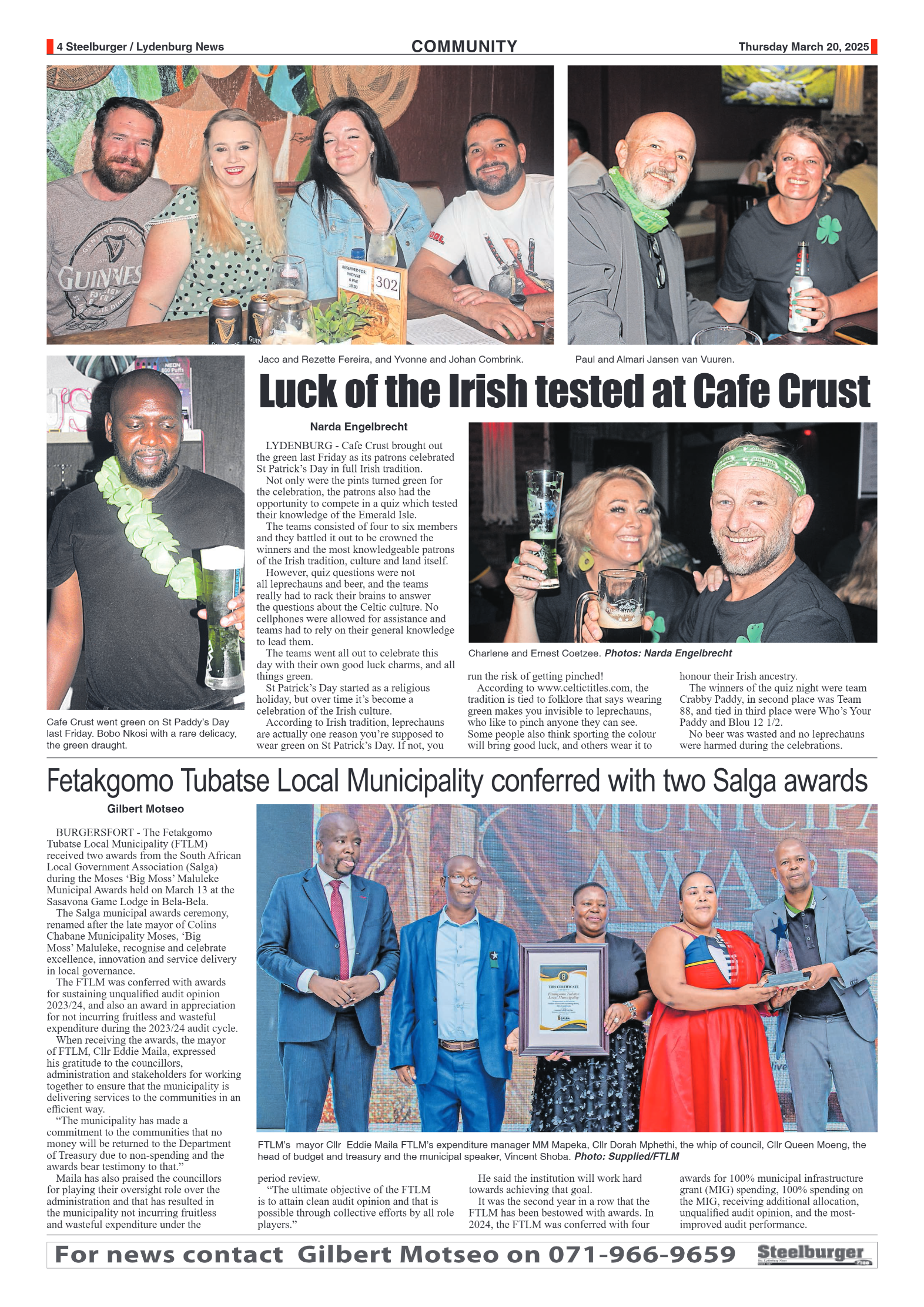 Steelburger News 20 March 2025 page 4