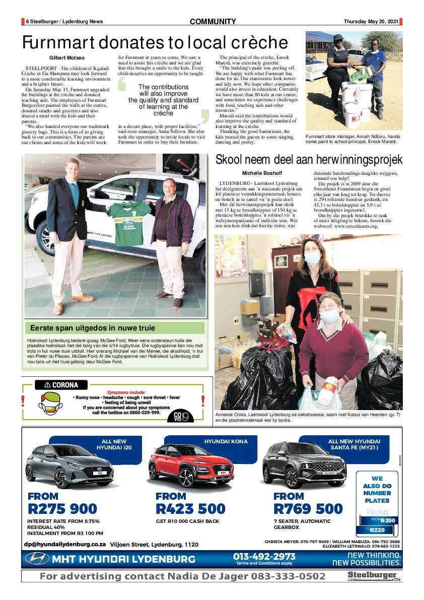 Steelburger News 20 May 2021 page 6