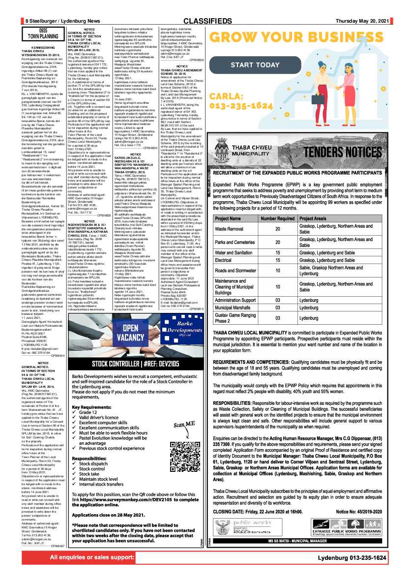 Steelburger News 20 May 2021 page 8