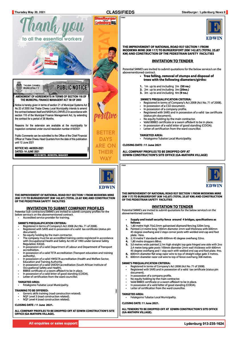 Steelburger News 20 May 2021 page 9
