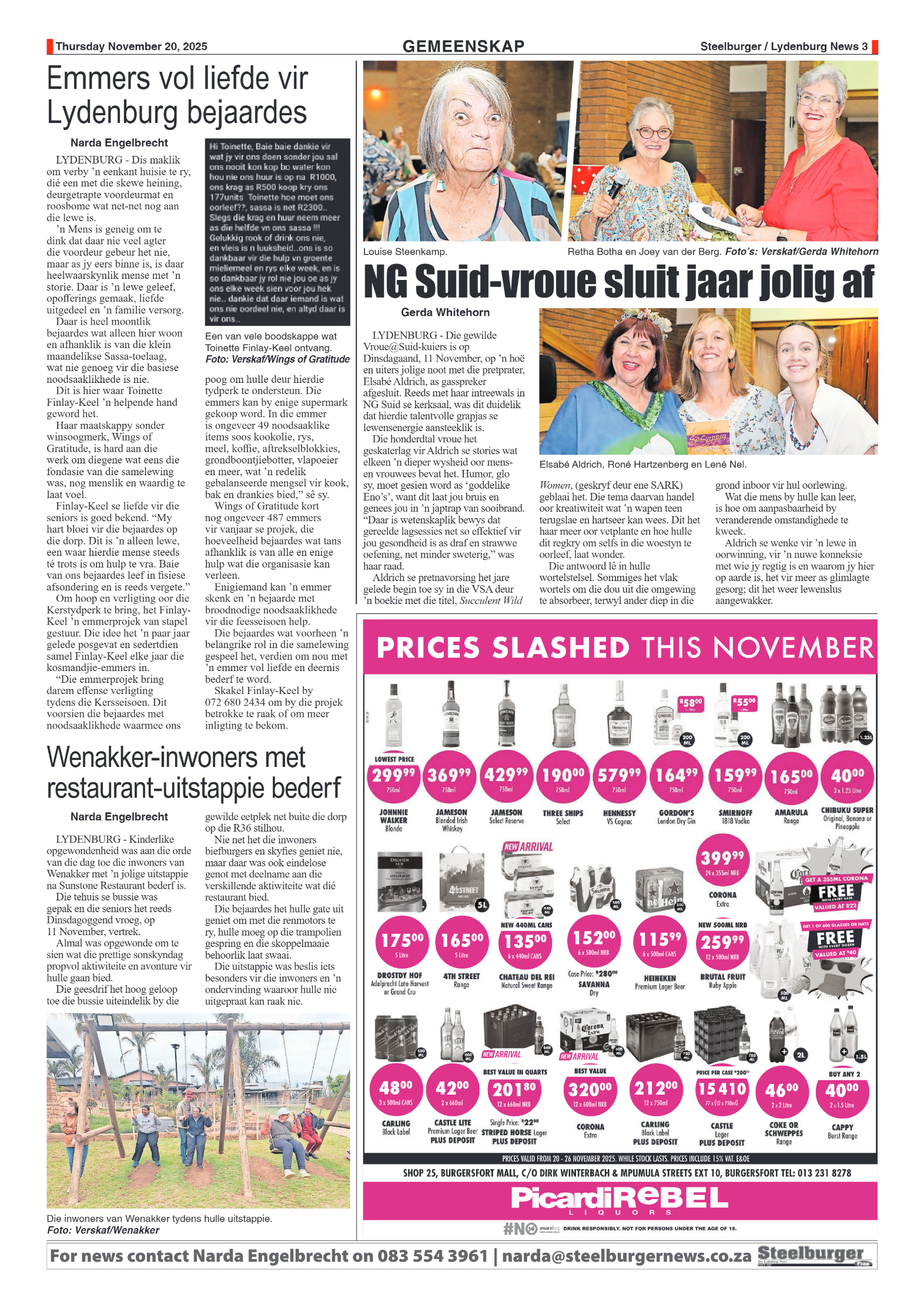 Steelburger News 20 November 2025 page 3