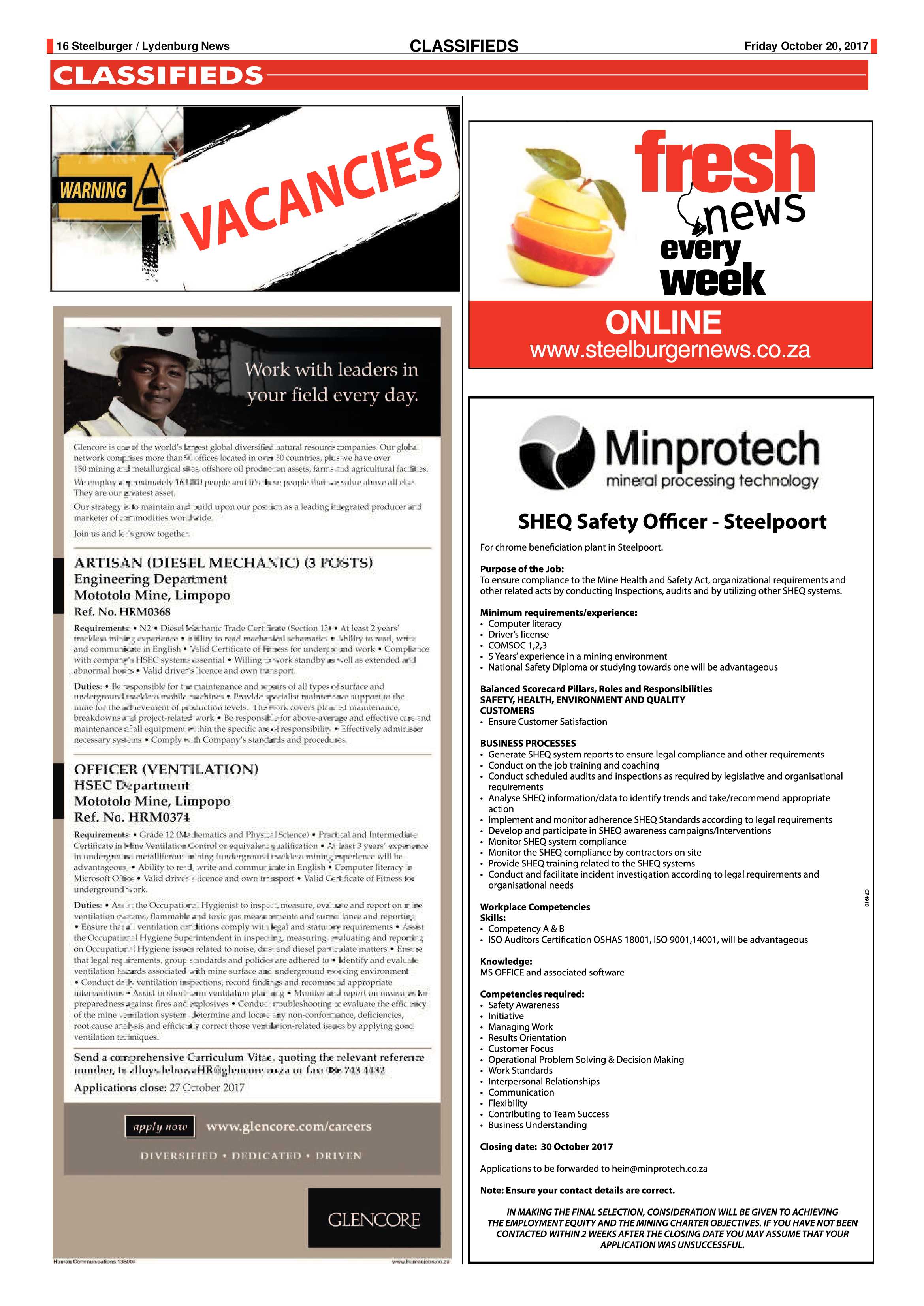 Steelburger News 20 October 2017 page 16