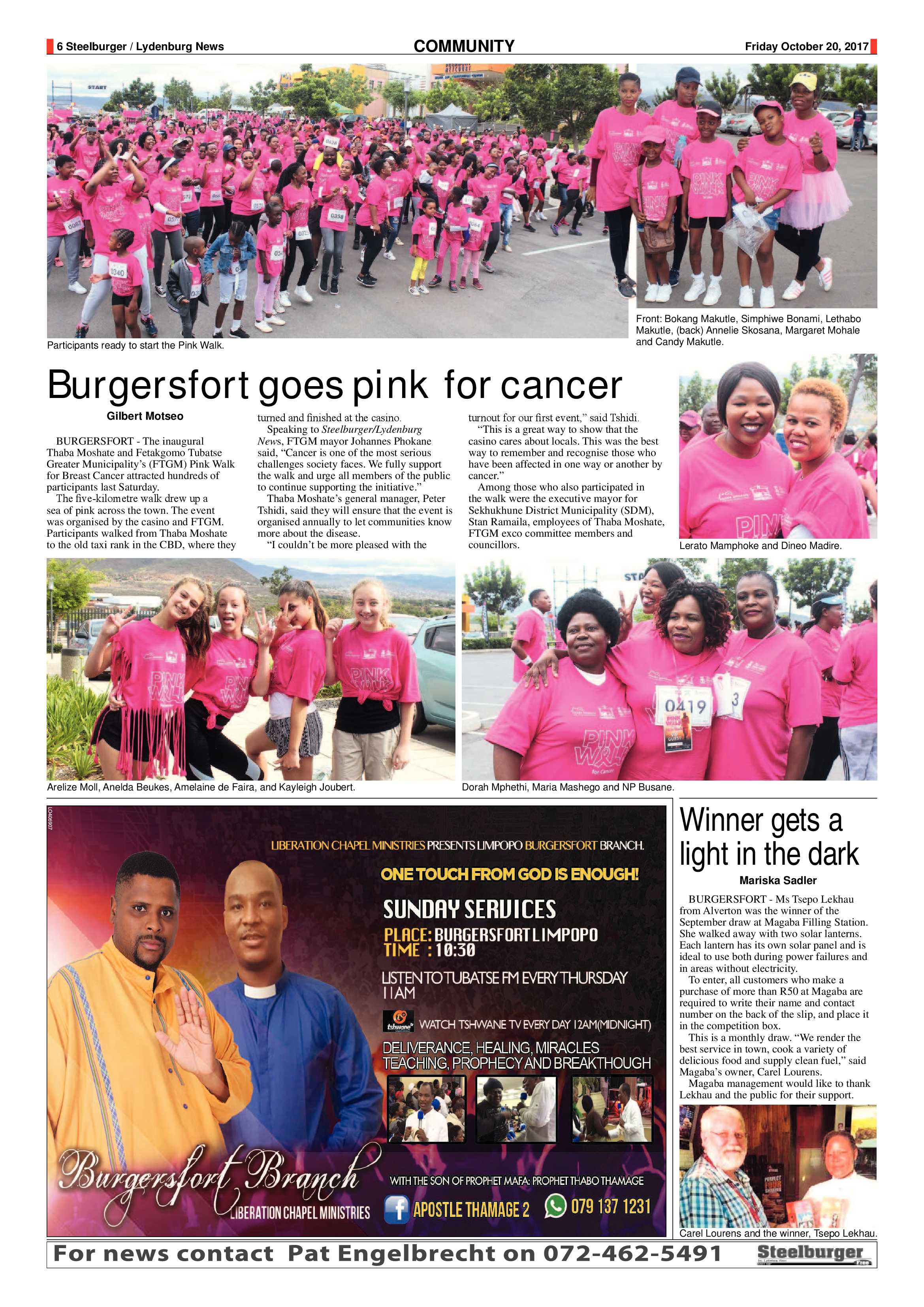 Steelburger News 20 October 2017 page 6
