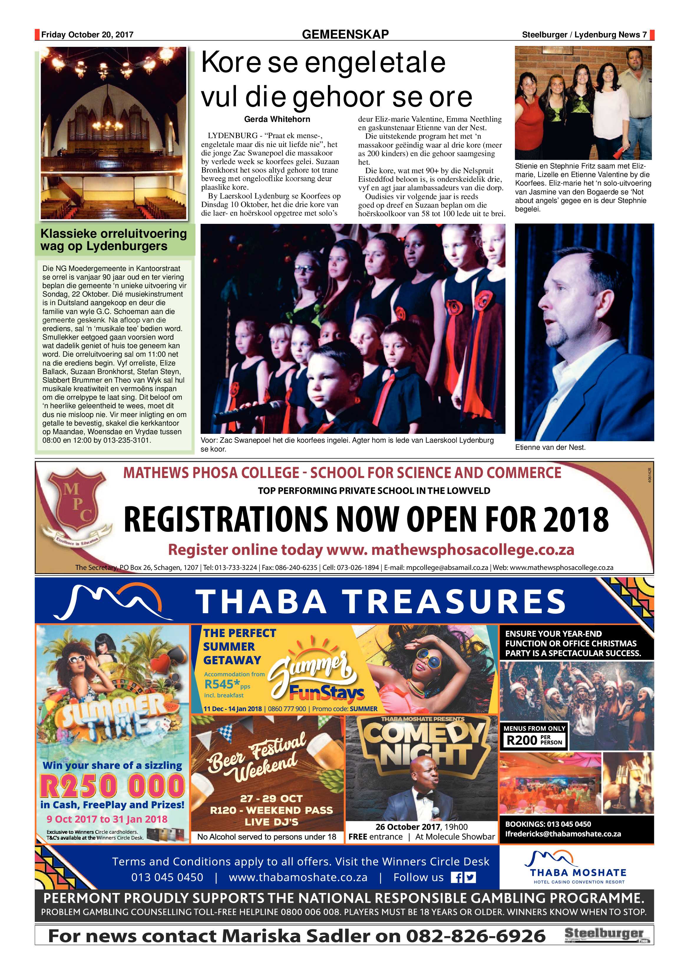 Steelburger News 20 October 2017 page 7