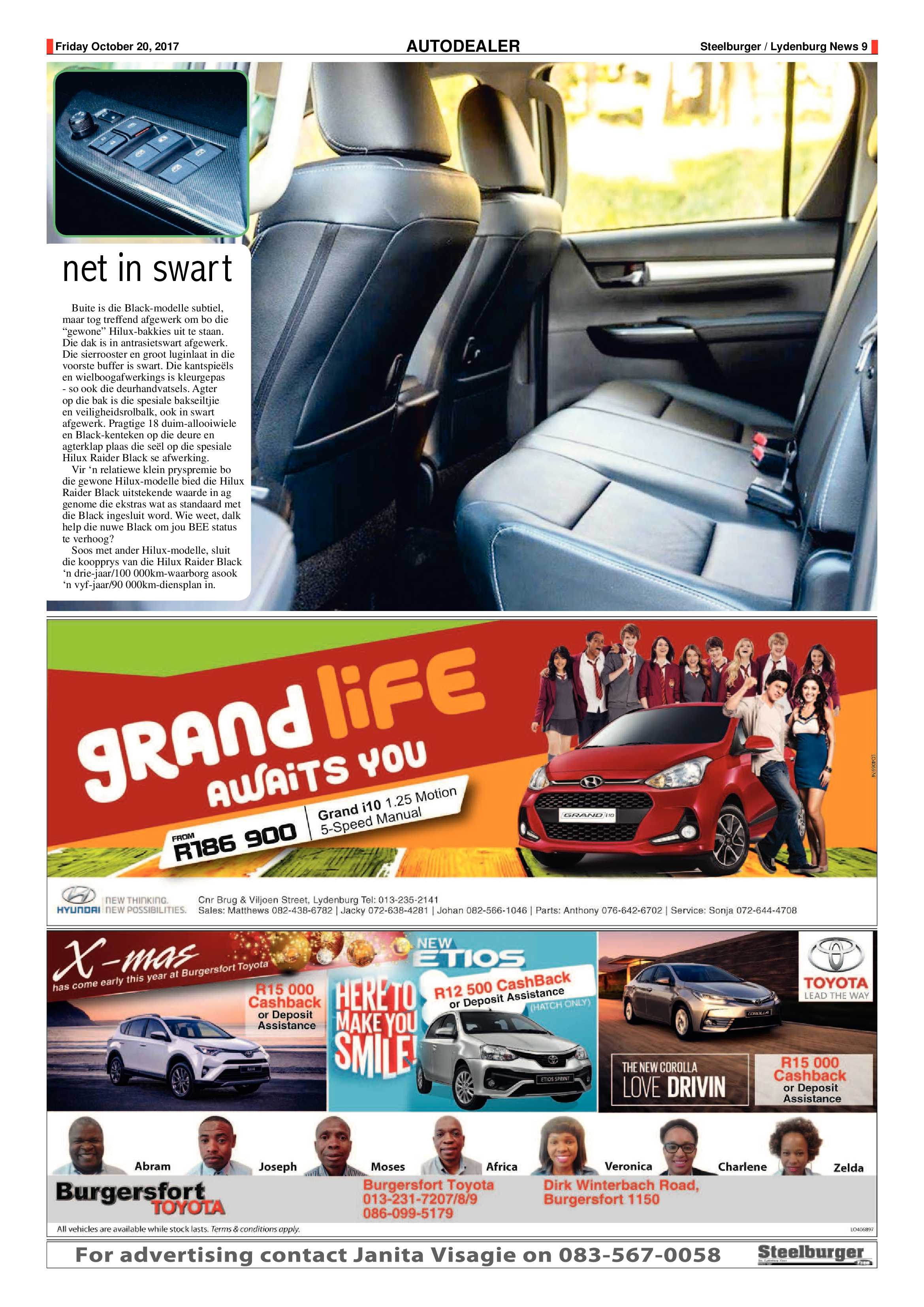 Steelburger News 20 October 2017 page 9