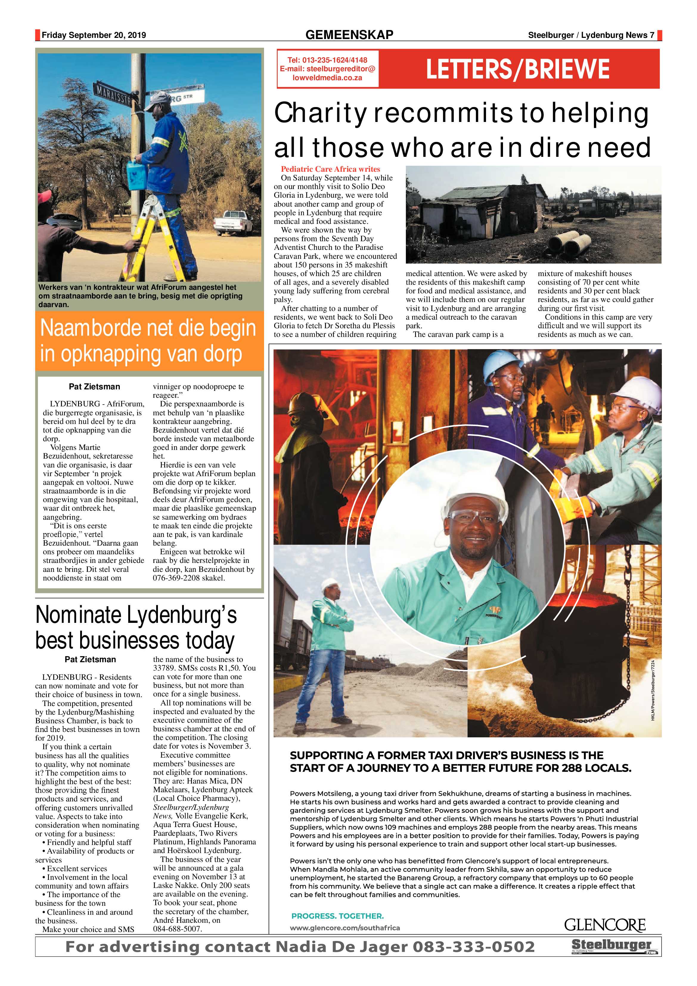 Steelburger News 20 September 2019 page 7