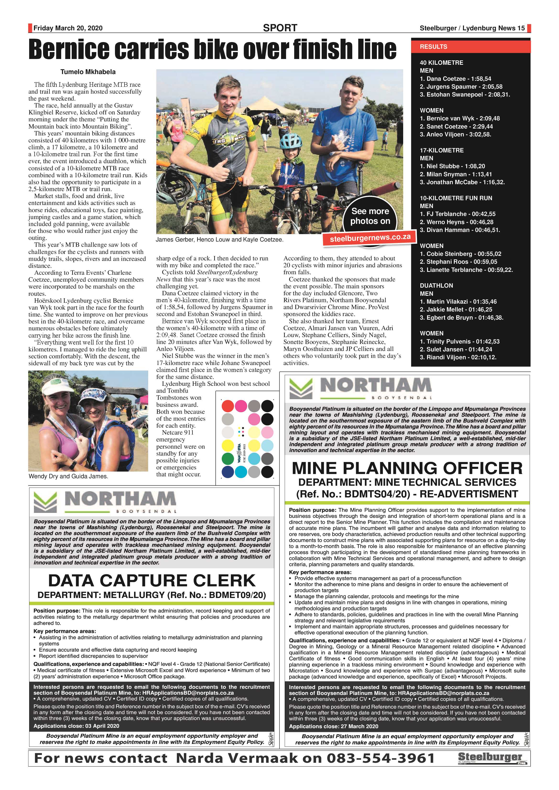 Steelburger News 20 March 2020 page 15