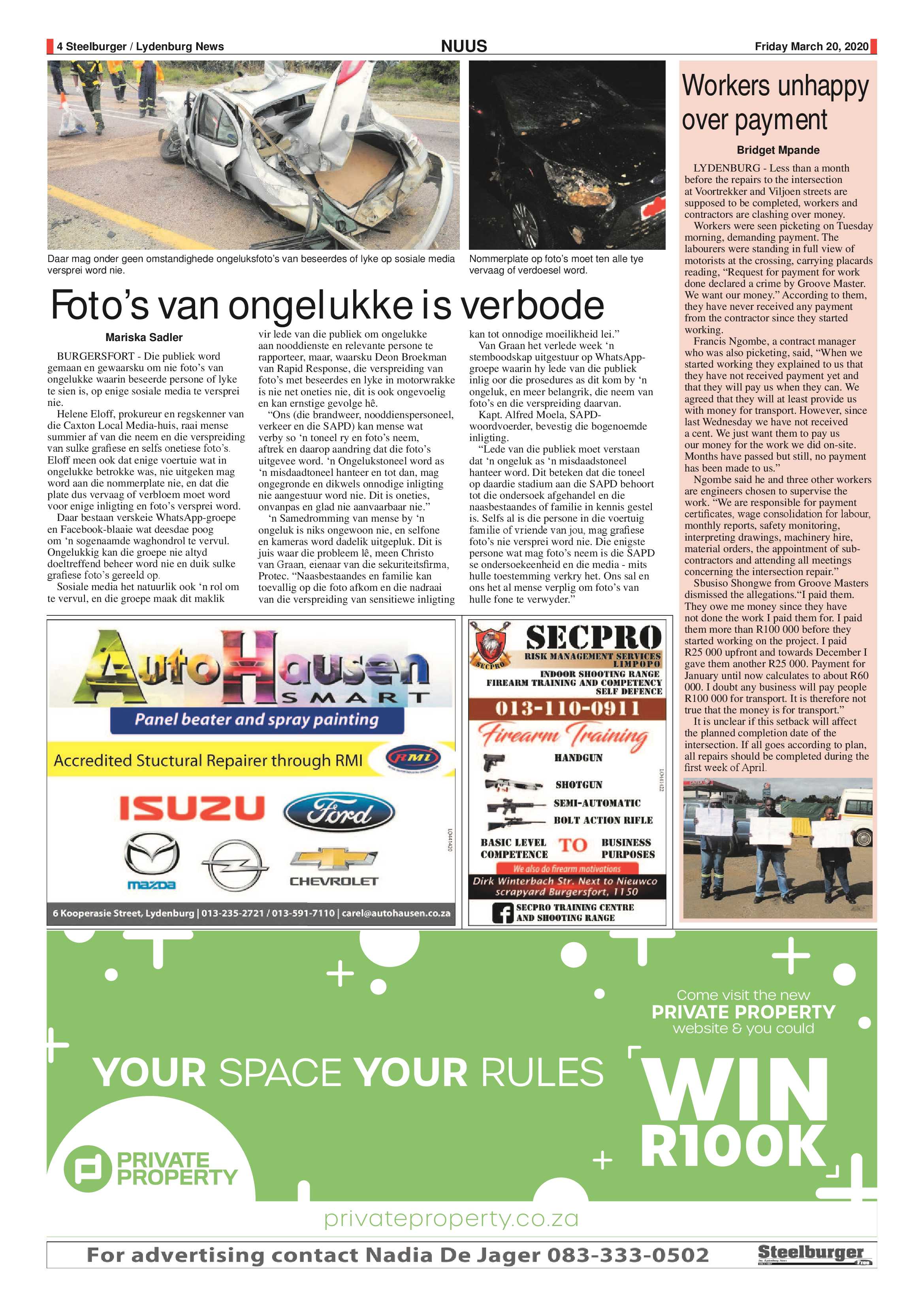 Steelburger News 20 March 2020 page 4