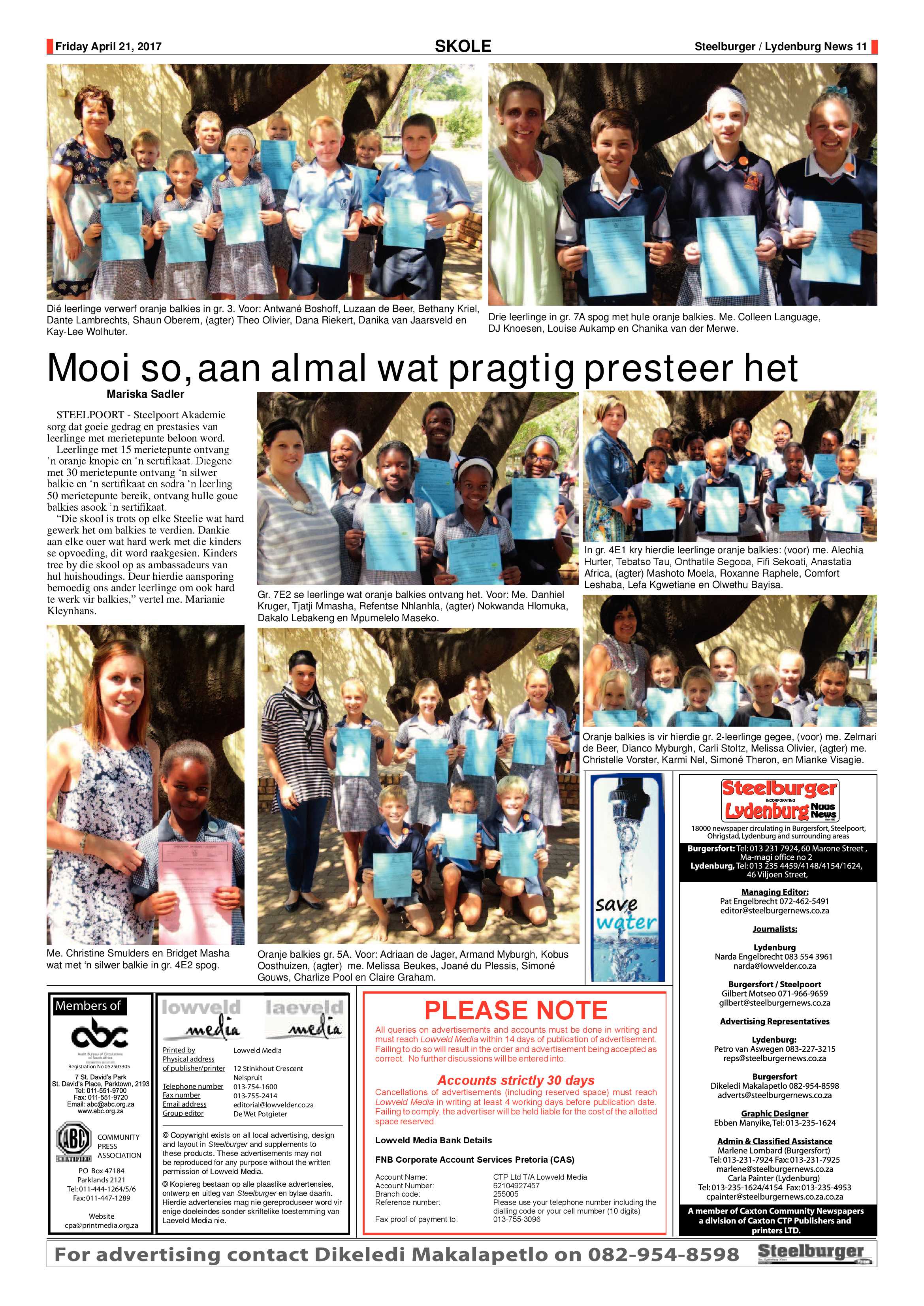 Steelburger News 21 April 2017 page 11