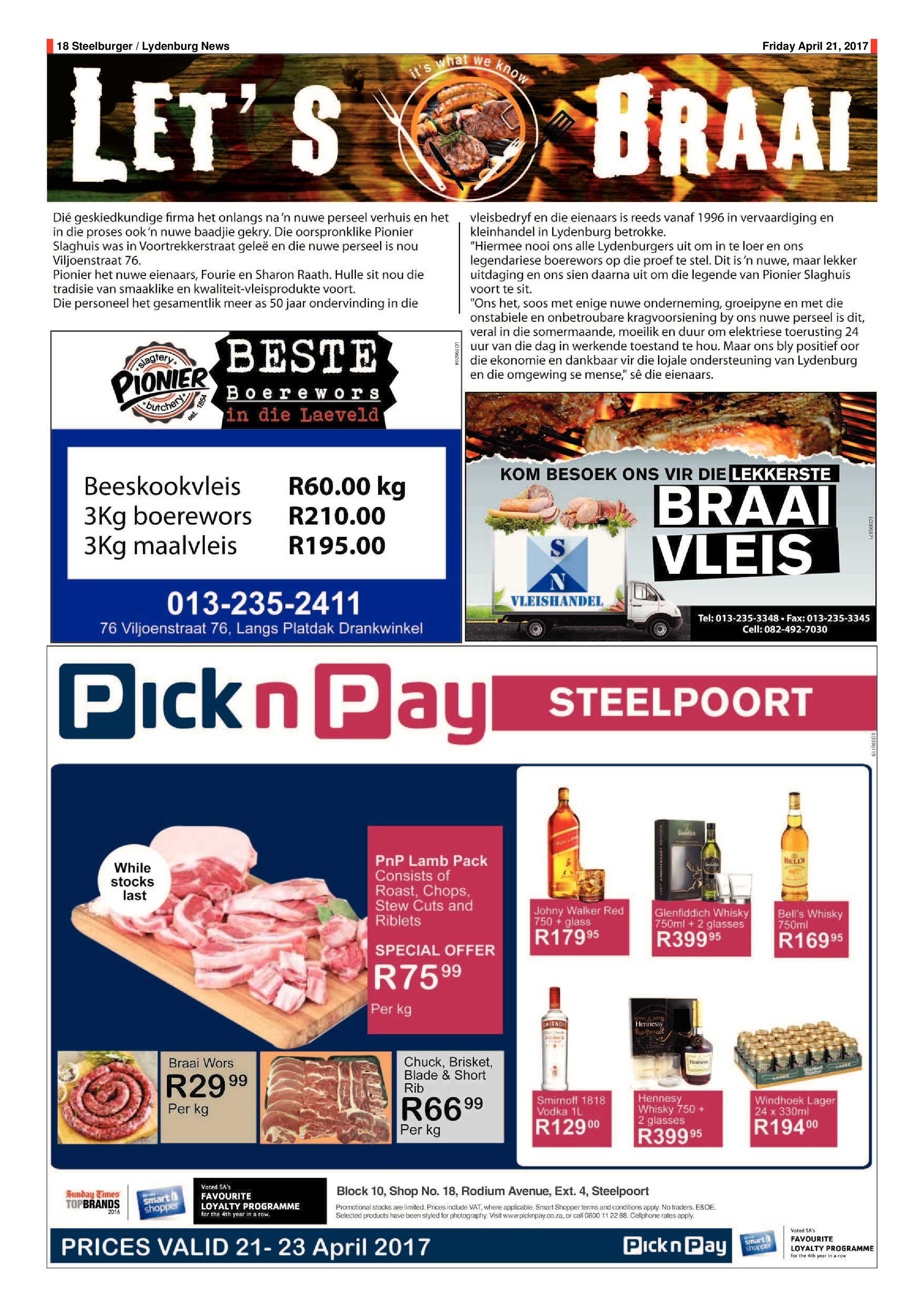 Steelburger News 21 April 2017 page 18