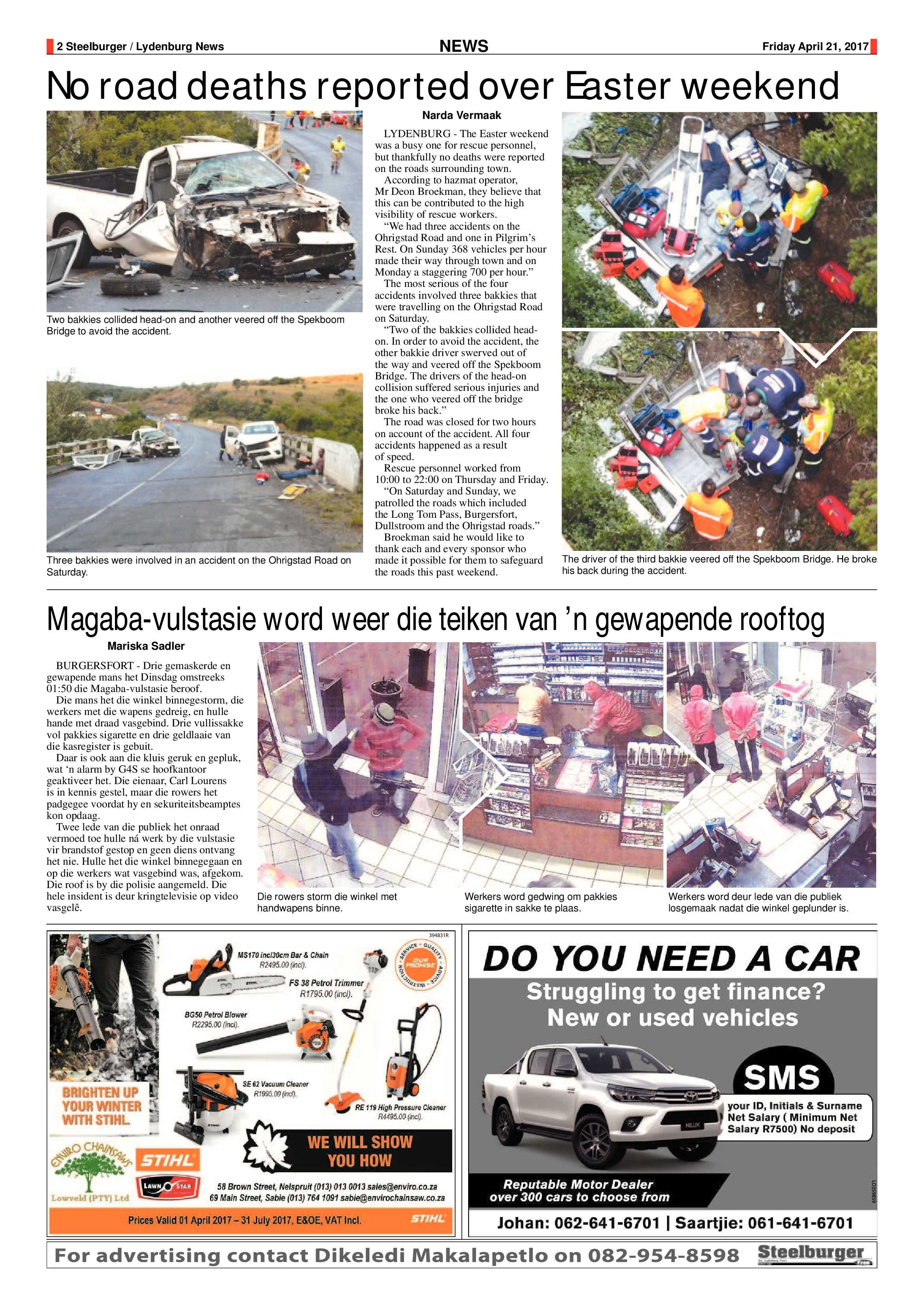 Steelburger News 21 April 2017 page 2
